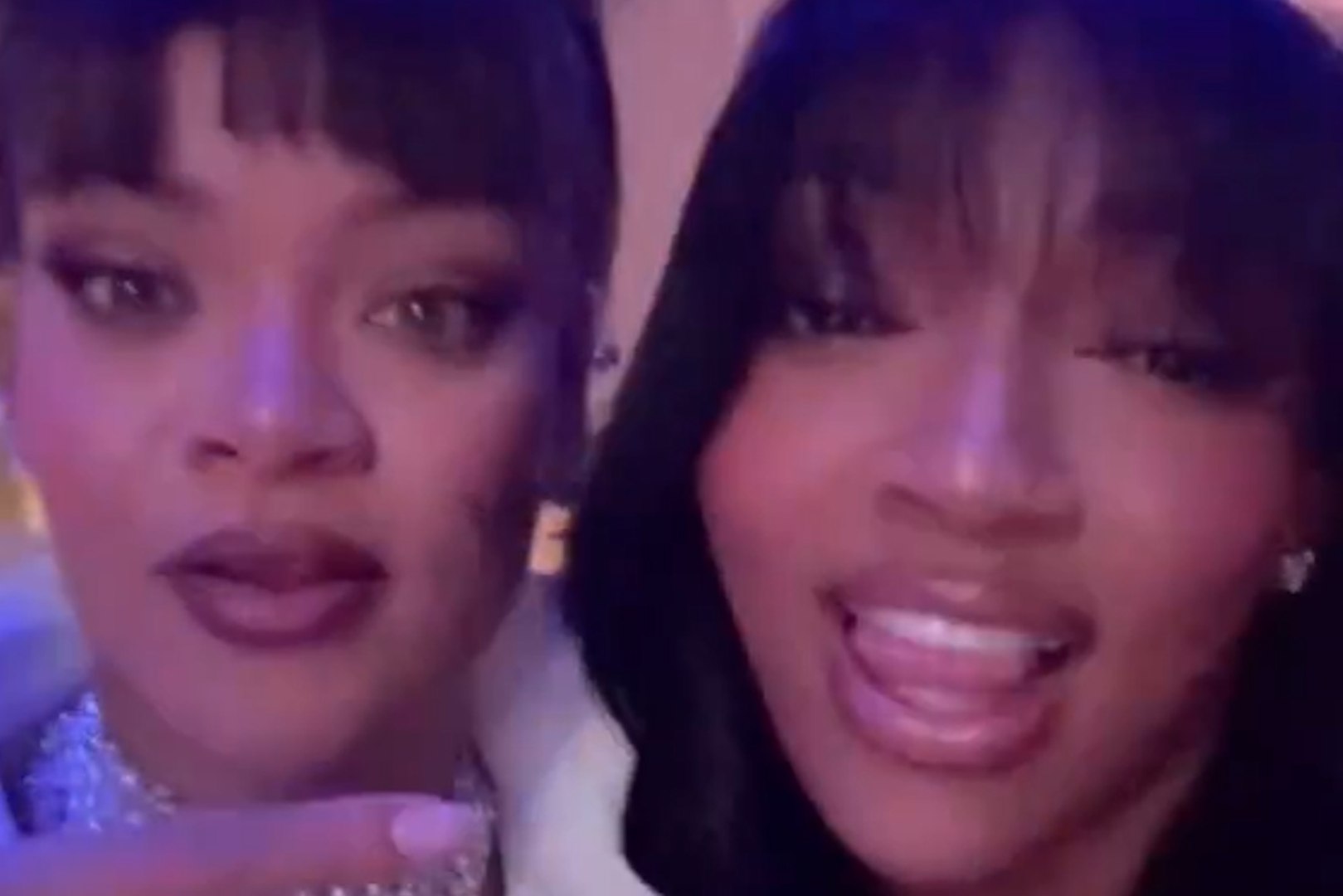 Rihanna's response to Angel Reese's request