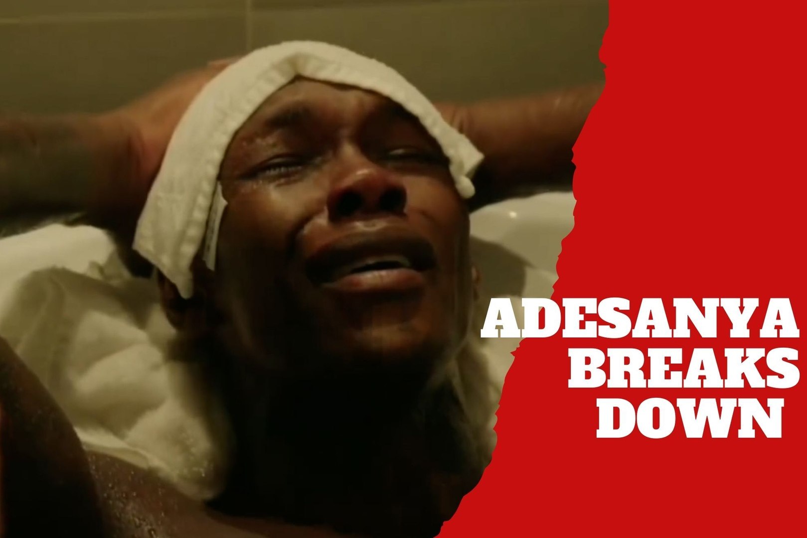 Weight cut nightmare! Israel Adesanya breaks down before UFC Saudi Arabia weigh-in