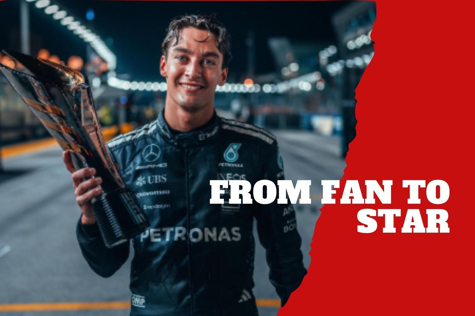 George Russell wins in Singapore and recalls a moment with Lewis Hamilton