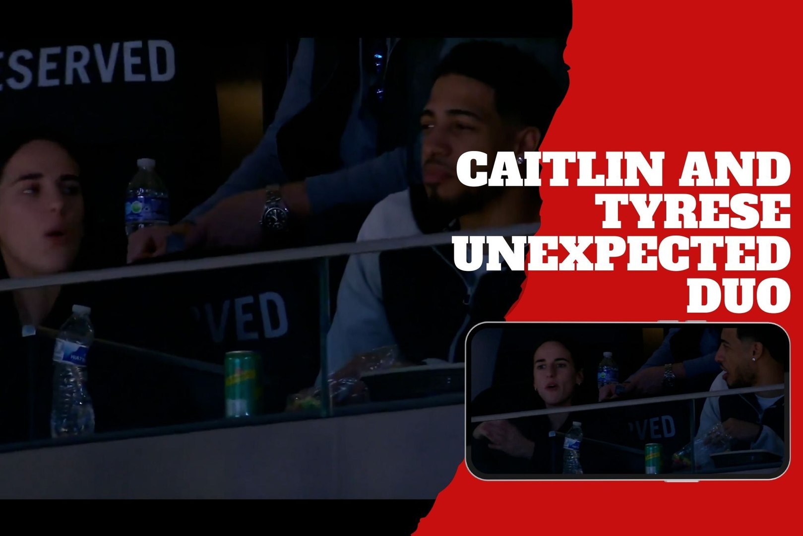 Caitlin Clark and Tyrese Haliburton: The unexpected duo that stole the cameras at the Indy Classic