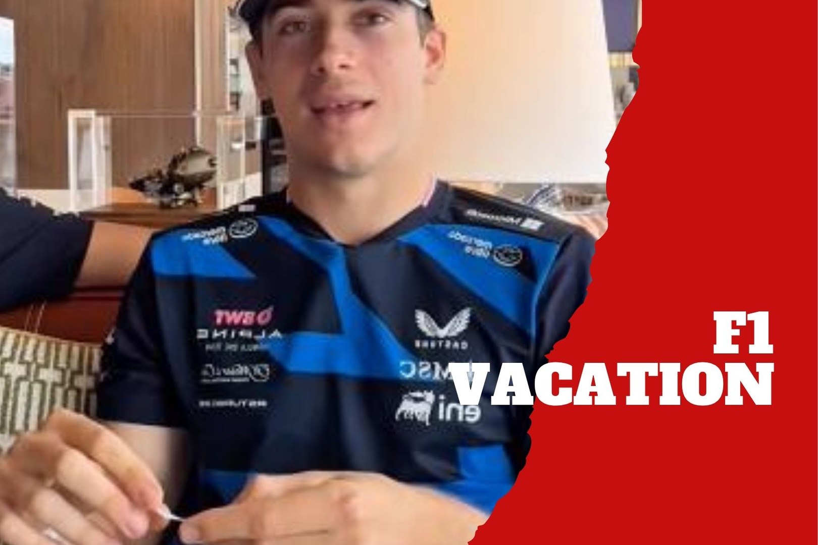 Colapinto and Norris kick off summer with Bora Bora dreams and F1 karaoke