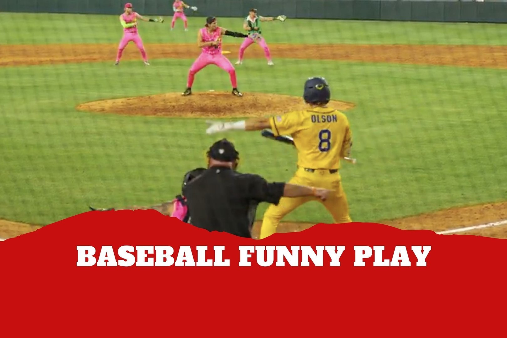 That looks fun! The Harlem Globetrotters of baseball make a packed stadium scream after a play