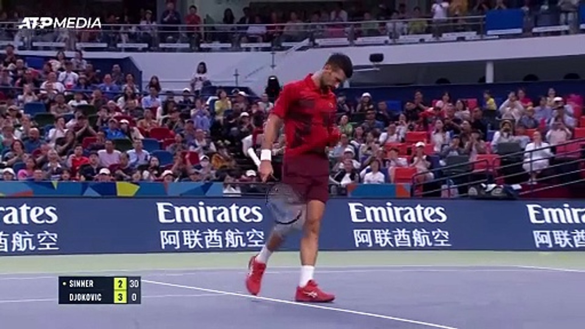 Sinner sweeps aside Djokovic to lift Shanghai Masters