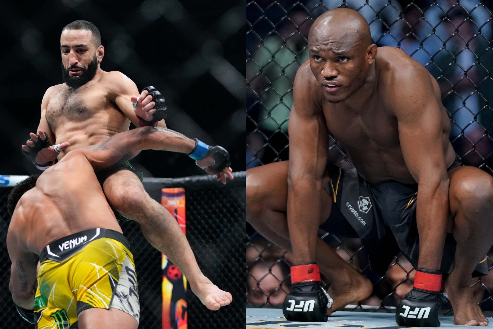 Belal Muhammad and Kamaru Usman