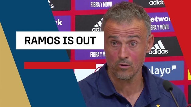Luis Enrique explains why he left out Sergio Ramos and Ansu Fati of Spain: "There are better players
