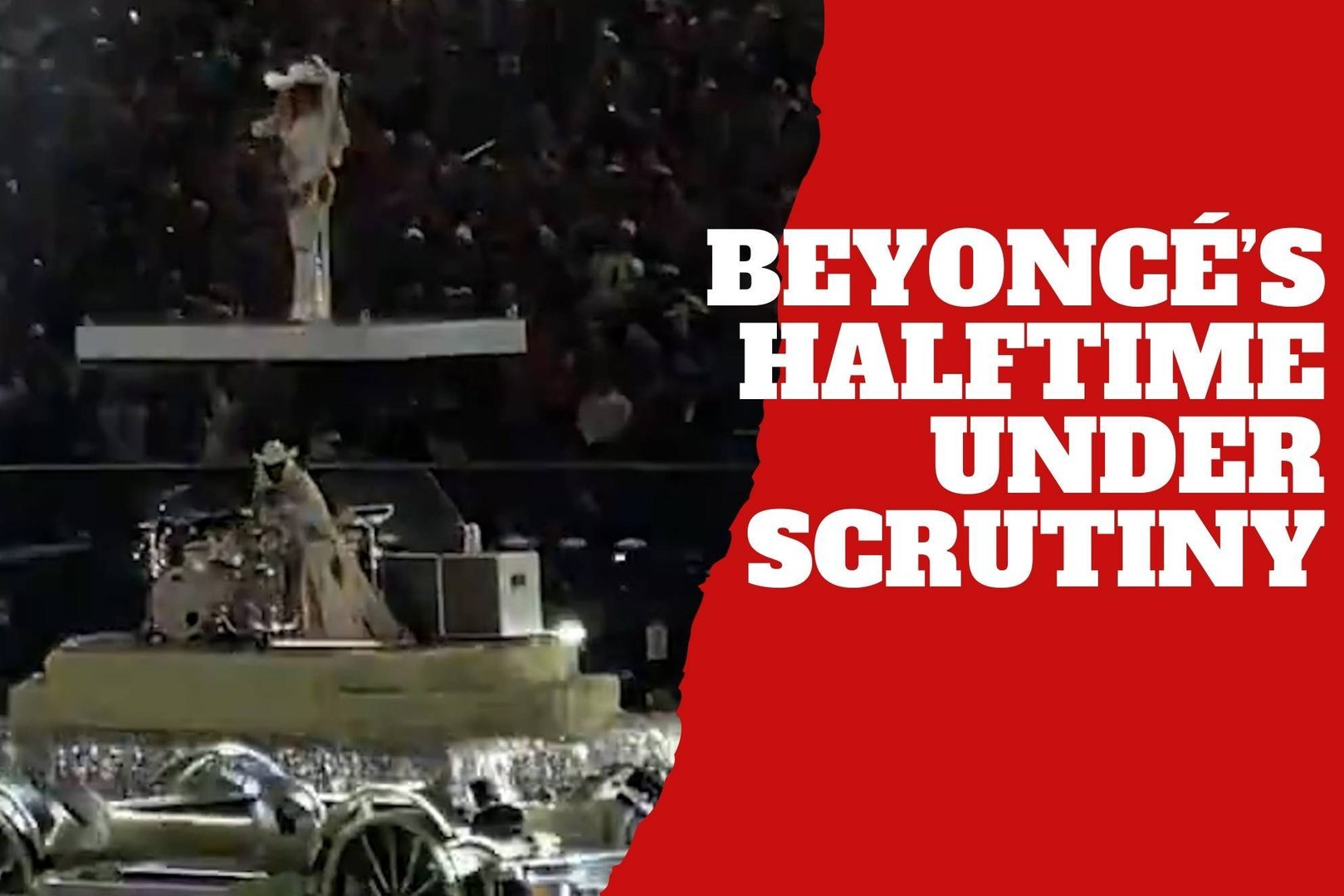 Beyoncé's NFL Christmas halftime show on Netflix sparks questions after fan's video emerges