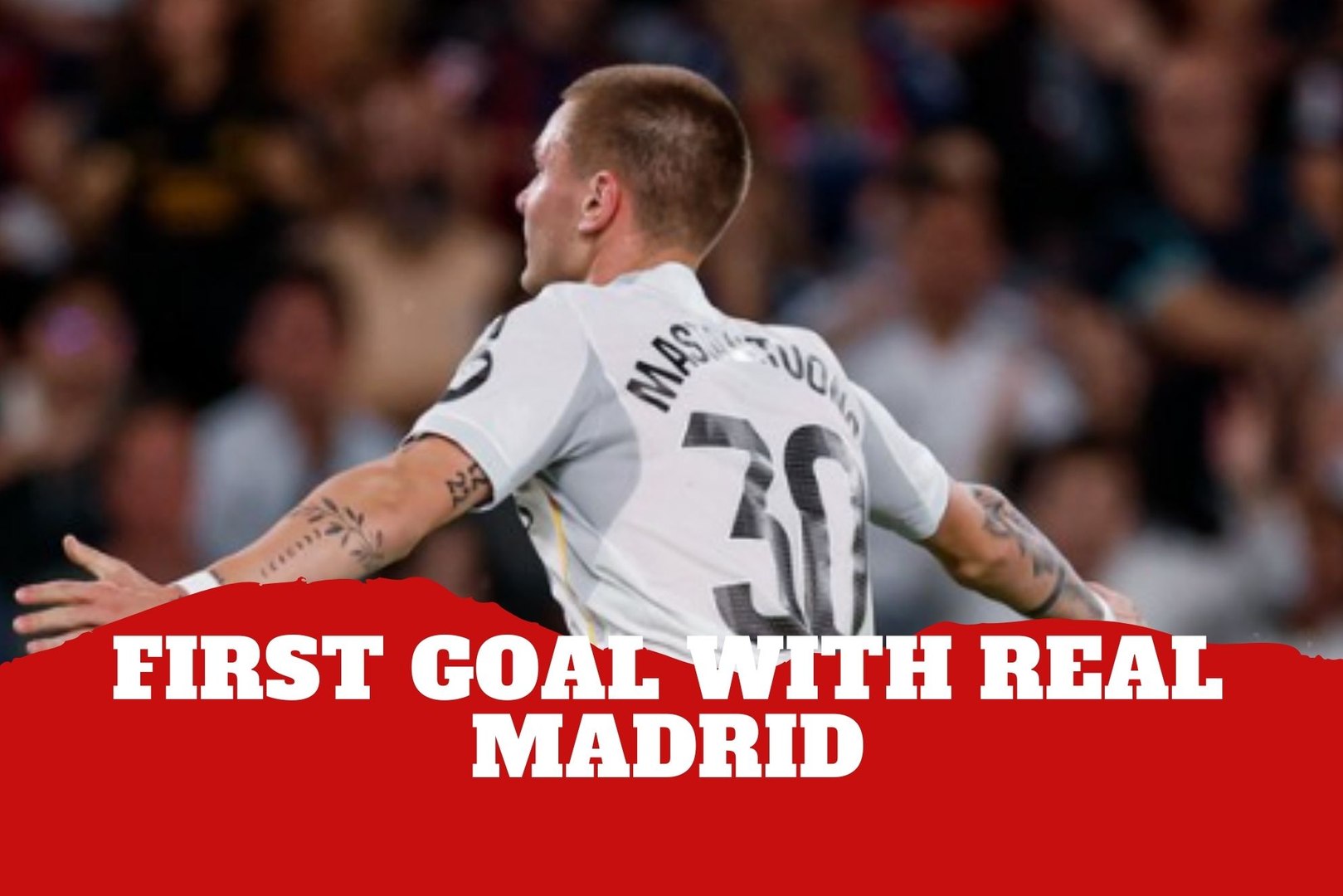 Mastantuono scores his first goal with Real Madrid