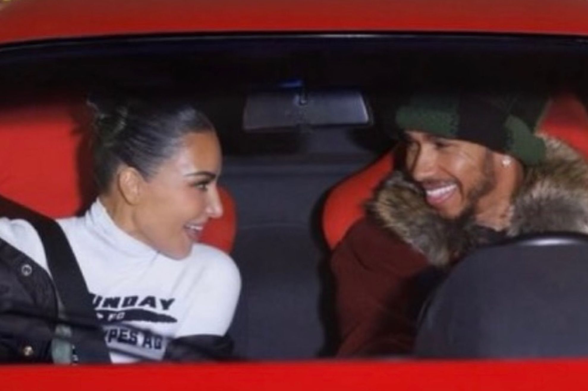 Kim Kardashian and Lewis Hamilton seen together again during Malibu outing