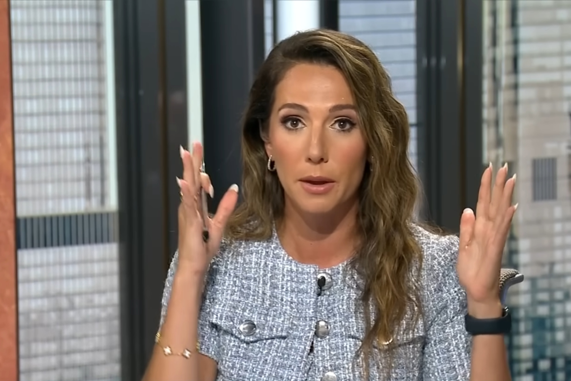 Courtney Cronin Steals the Spotlight on First Take During Molly Qerim's Break