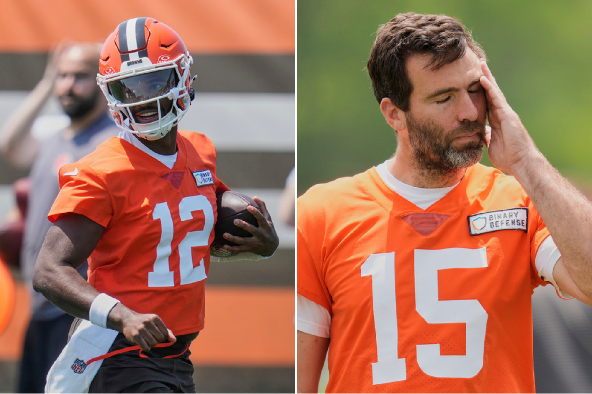 Shedeur Sanders & Joe Flacco