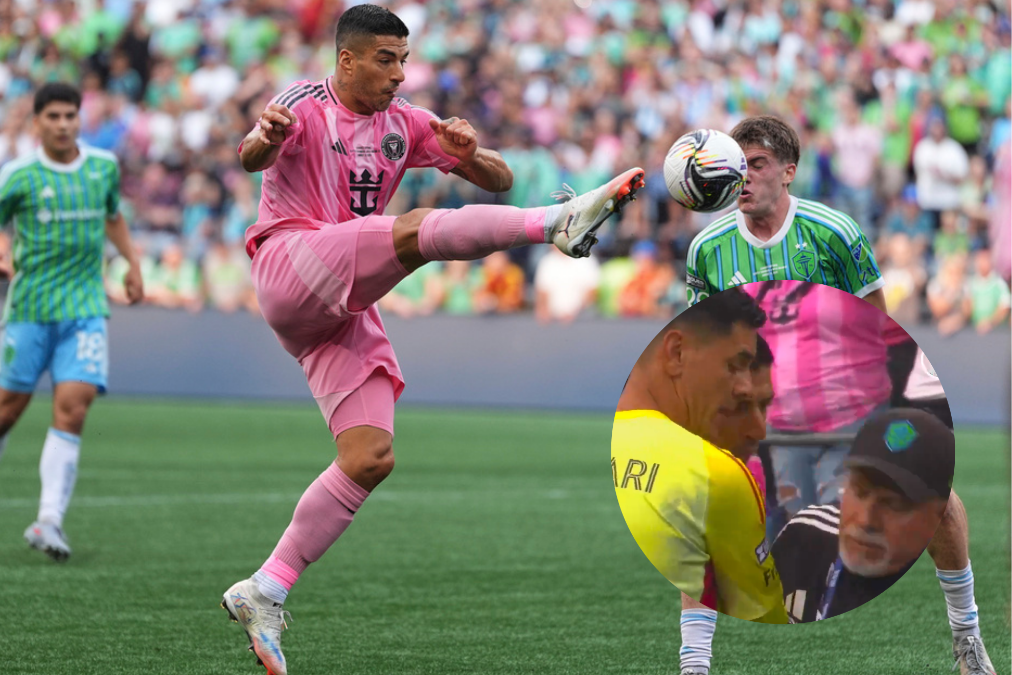 Luis Suárez sparks controversy with misconduct in Inter Miami's Leagues Cup final loss to Seattle Sounders