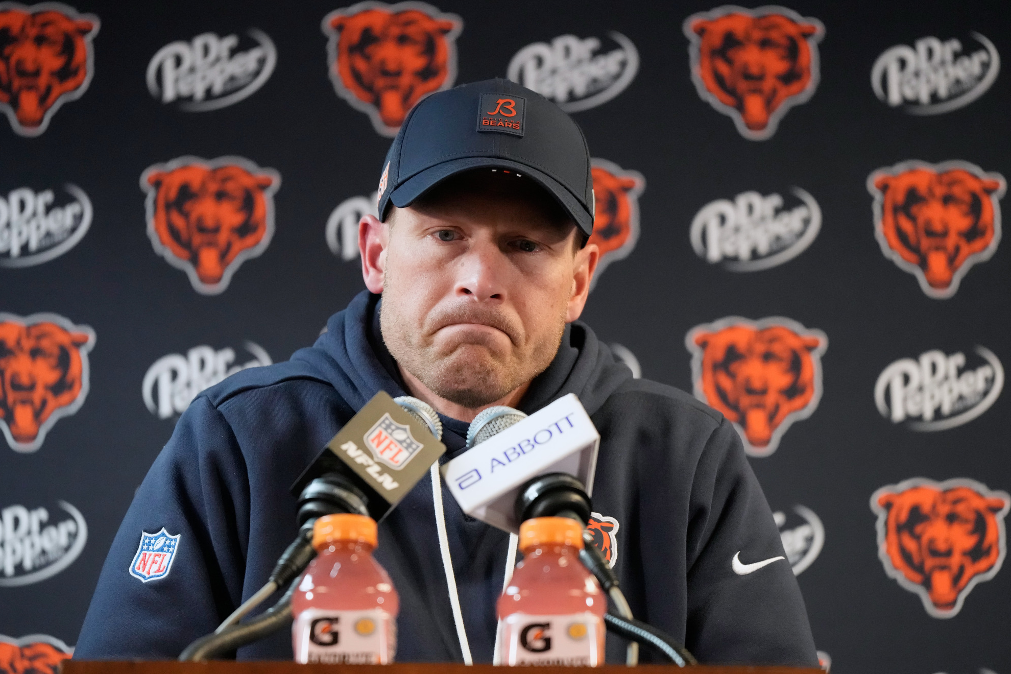 Chicago Bears head coach Ben Johnson has lost key members of staff to rival teams