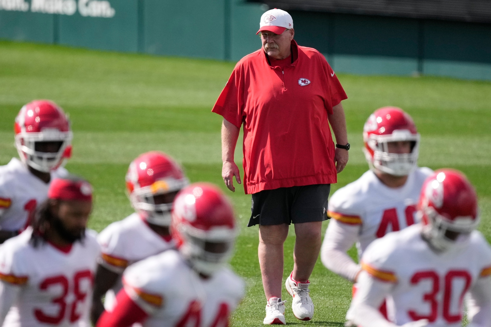 Kansas City Chiefs head coach Andy Reid