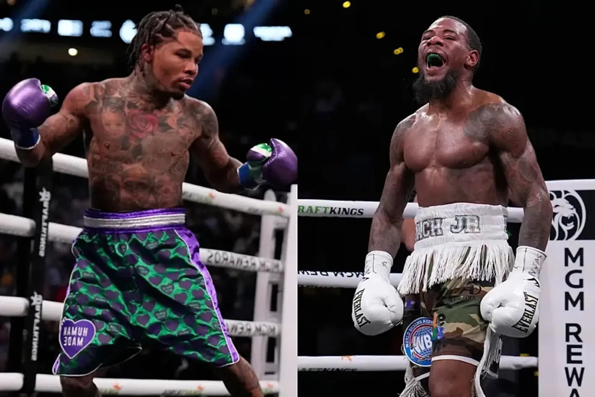 Gervonta Davis and Lamont Roach