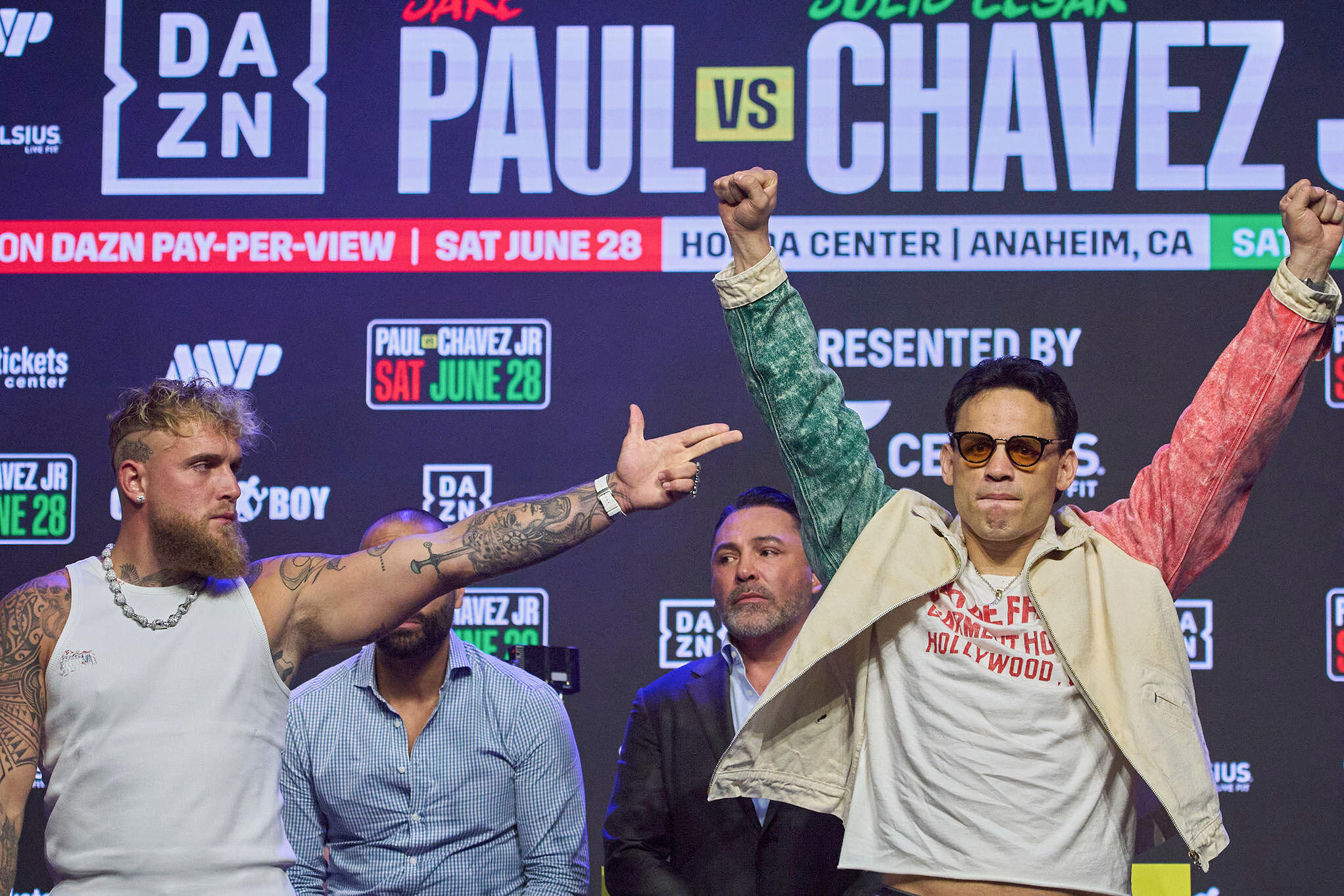 Former WBC middleweight champion Julio Cesar Chavez Jr. (39) faces Jake Paul in Phoenix amid intense scrutiny. Recent social media videos show him making exaggerated faces and throwing unorthodox punches during workouts, contrasting sharply with Paul's disciplined camp.
