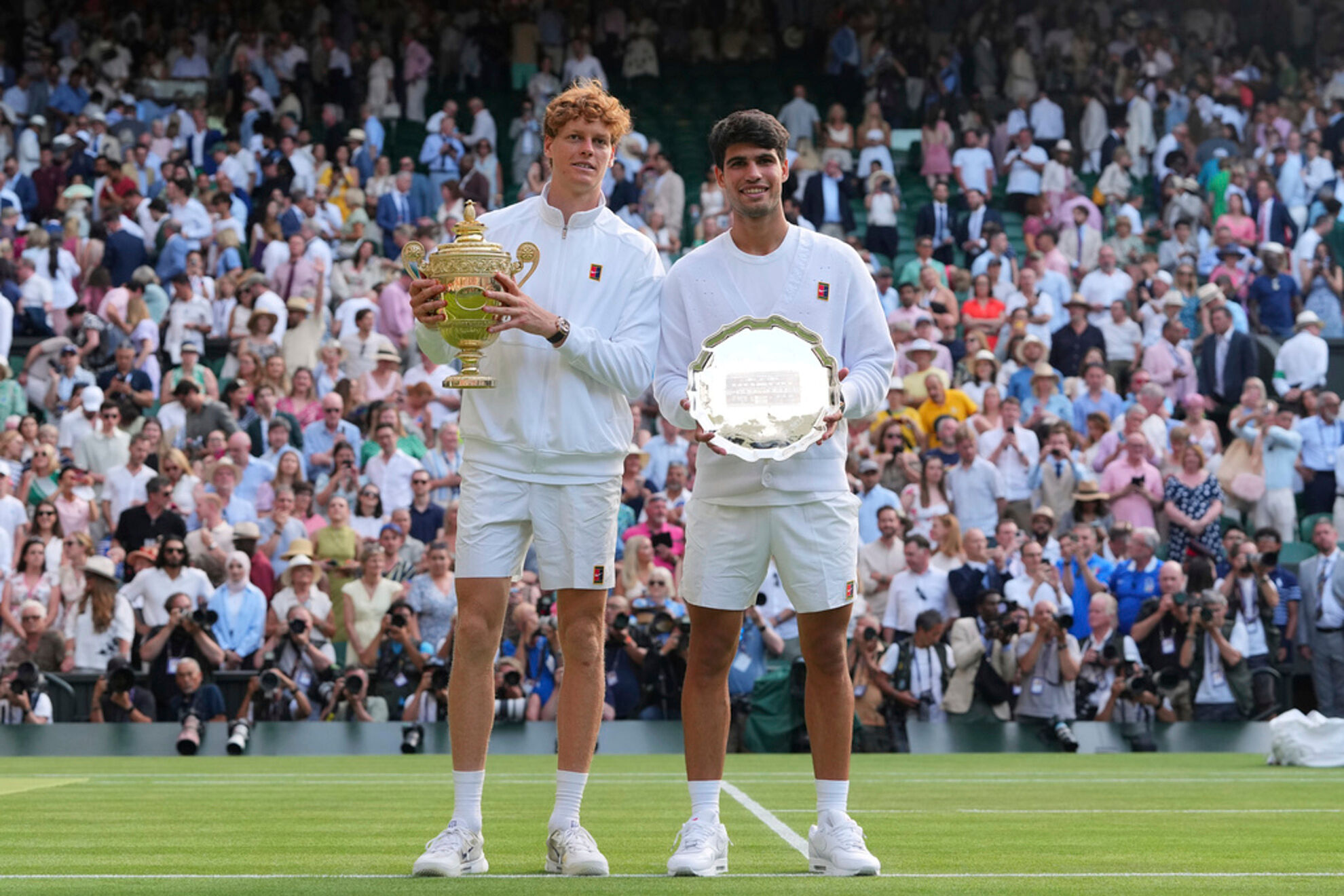Jannik Sinner and Carlos Alcaraz