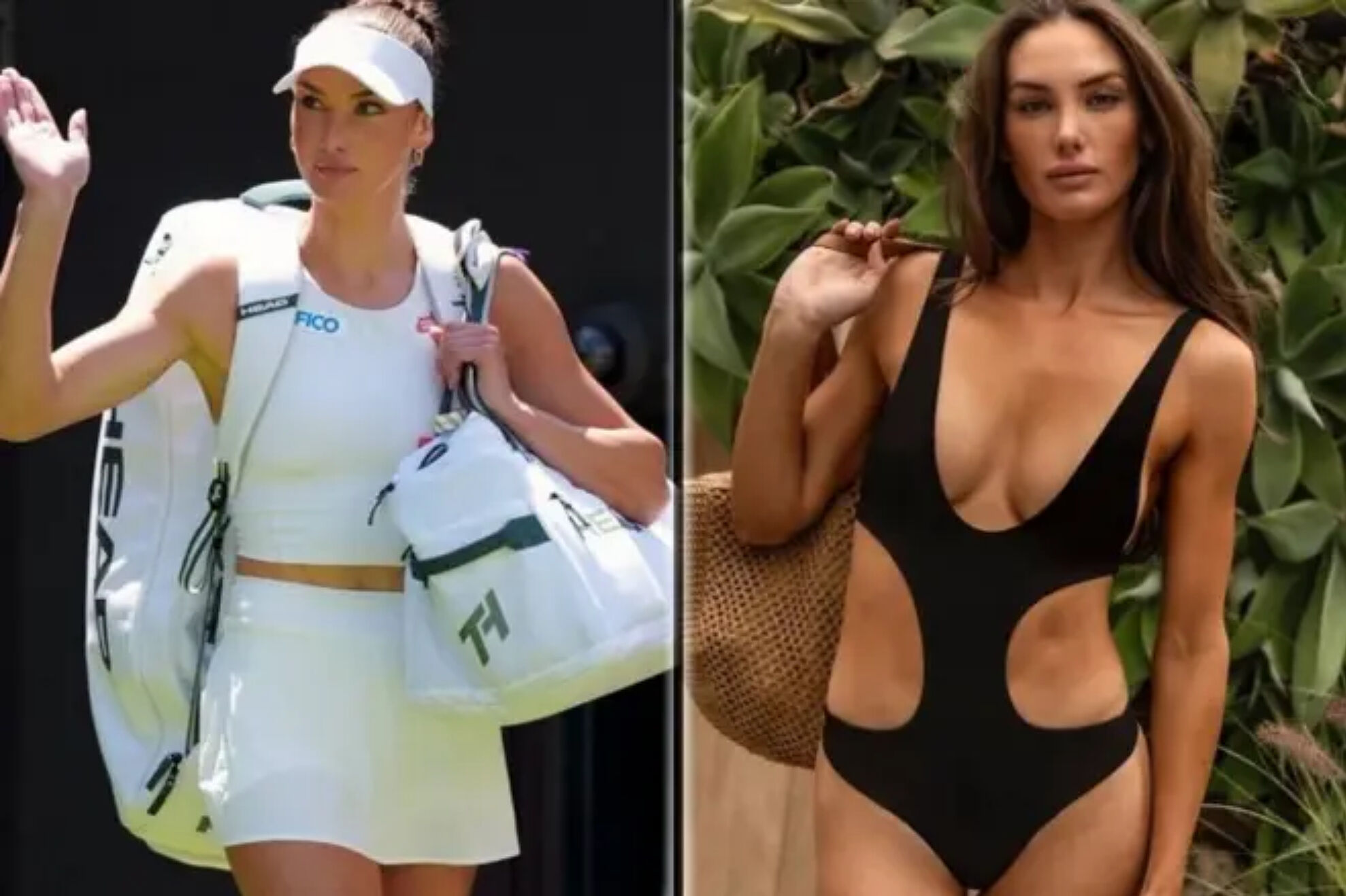 Carson Branstine, the model tennis player who won Wimbledon, denounces the harassment she faces on social media: "You look like a man and have masculine features."