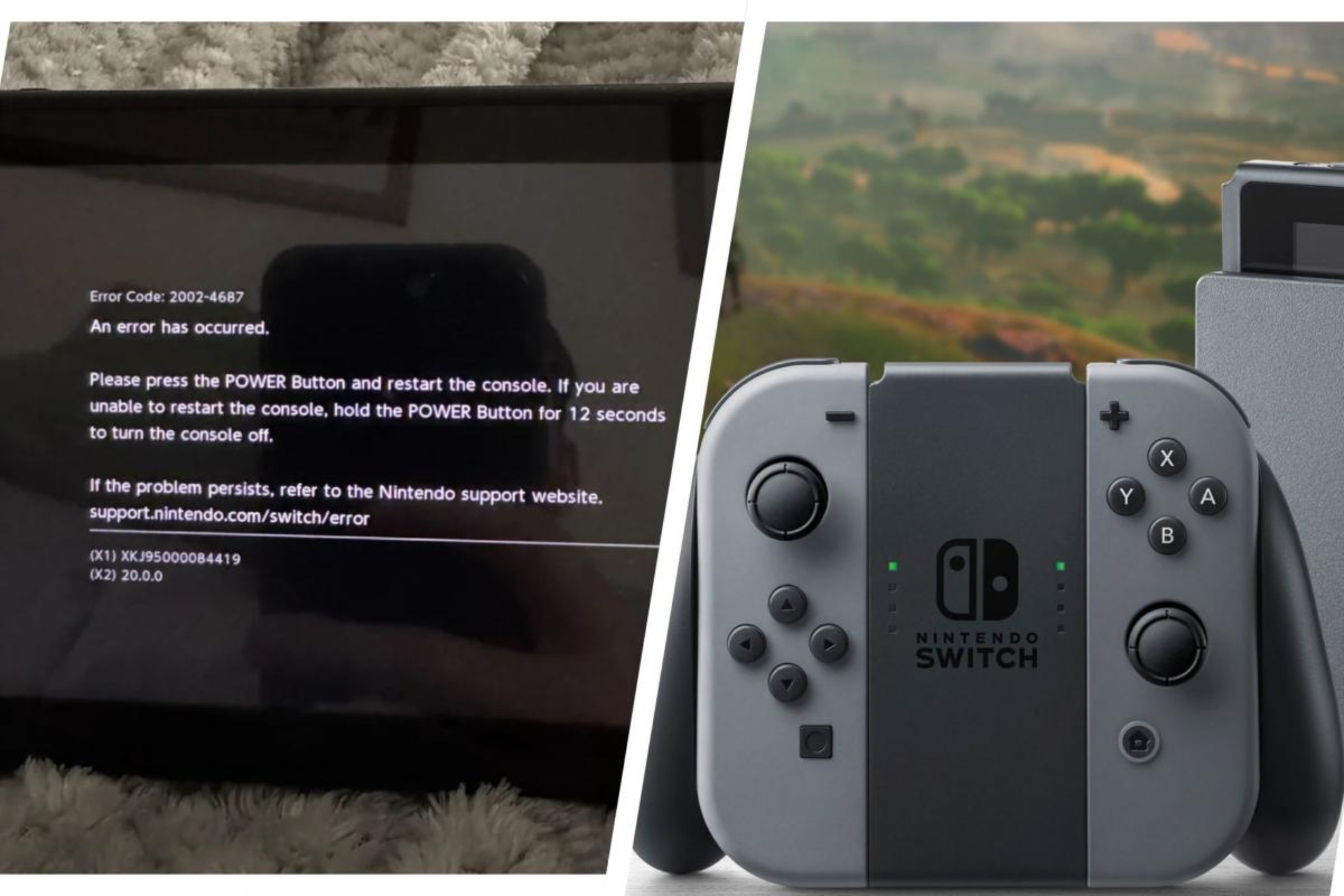 【不具合あり】Nintendo Switch グレー The new Nintendo Switch update is bricking hundreds of consoles