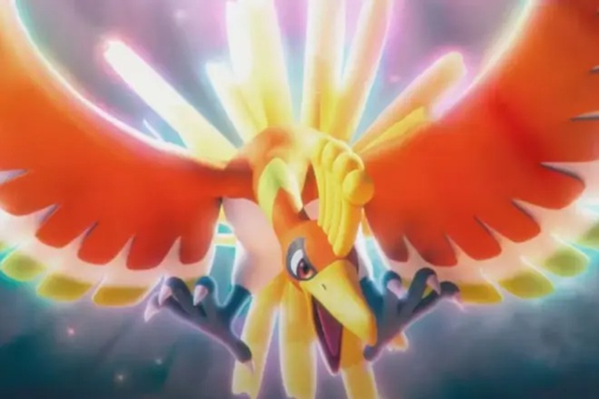 Ho-Oh in Pokémon Unite, the MOBA for Nintendo Switch and mobile of the saga.