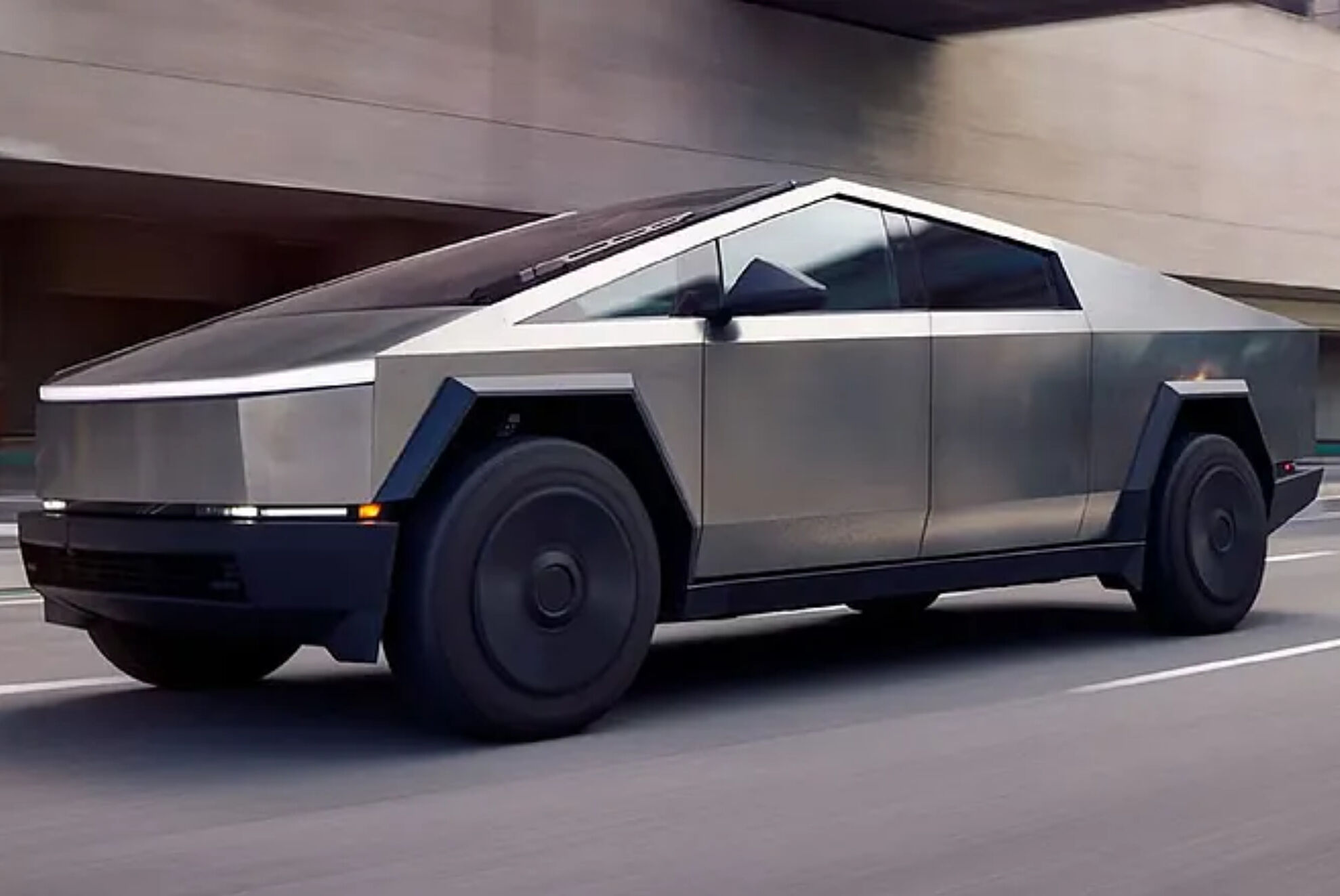 Tesla's Cybertruck.