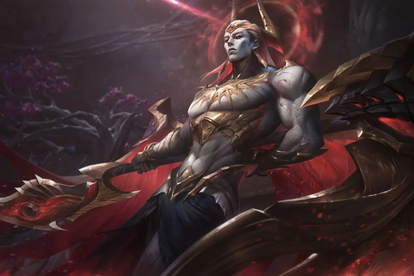 Zaahen, the new League of Legends champion.