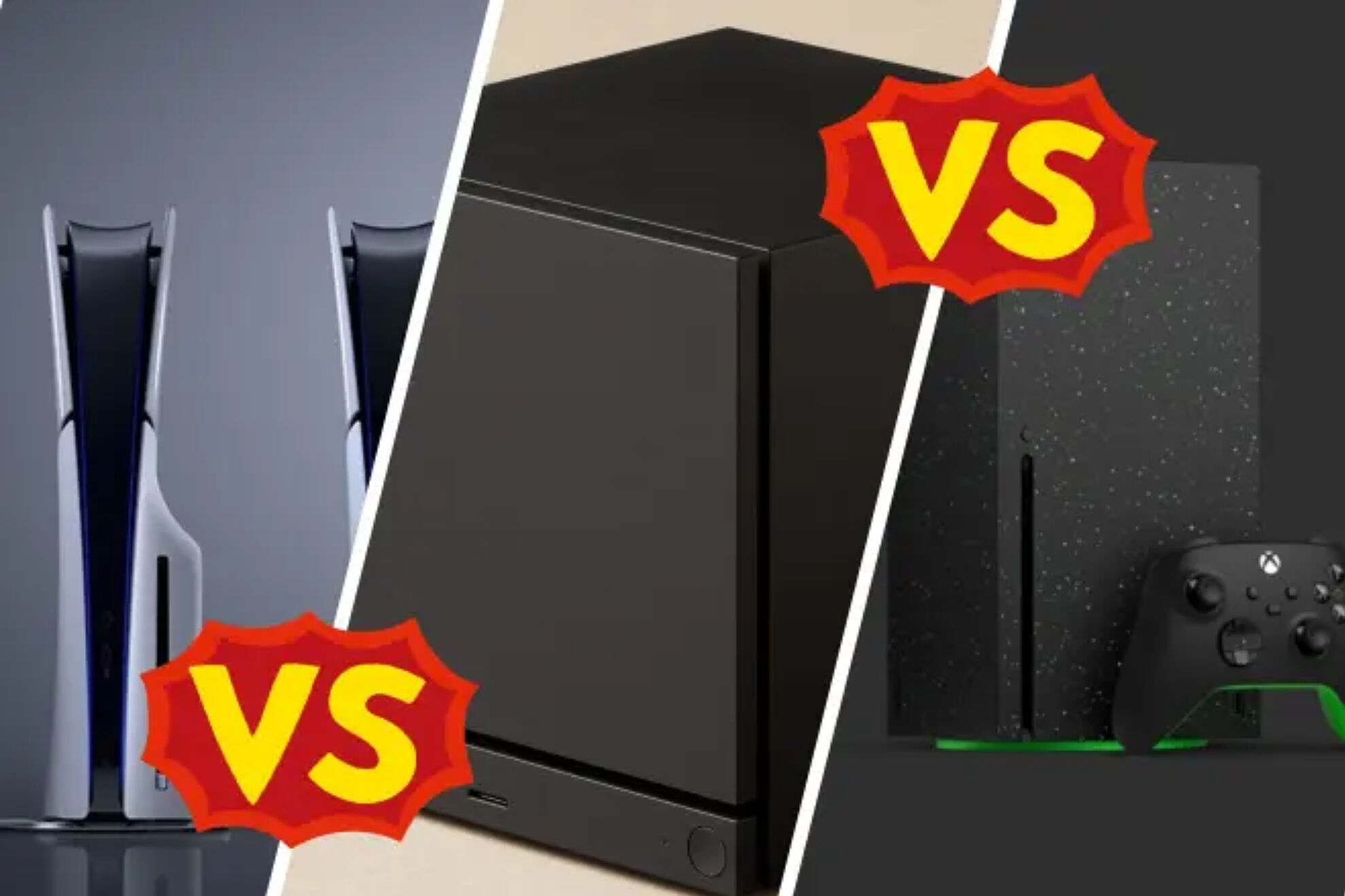 PS5, Steam Machine and Xbox Series X.