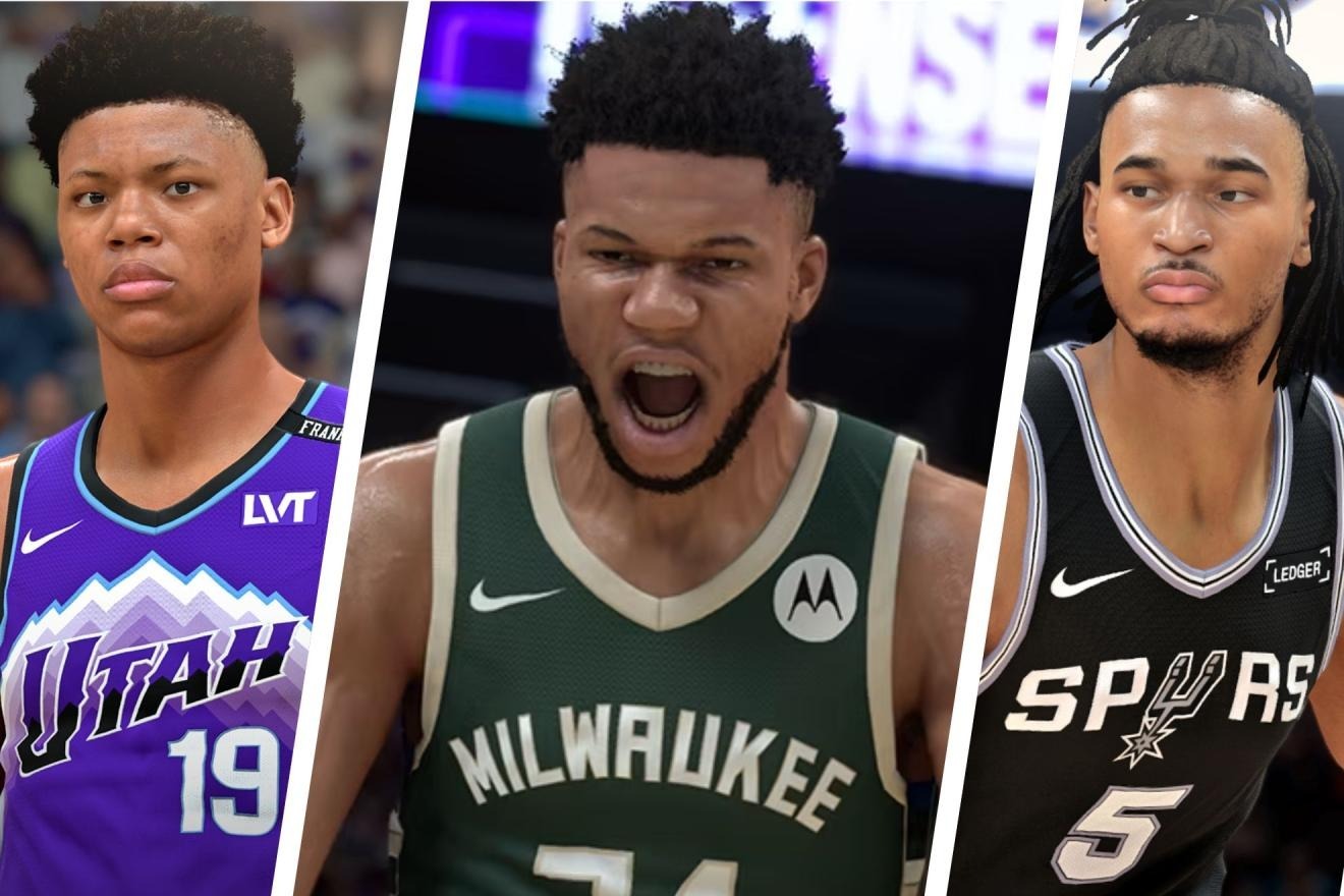 Ace Bailey, Giannis, and Castle in 2K26.