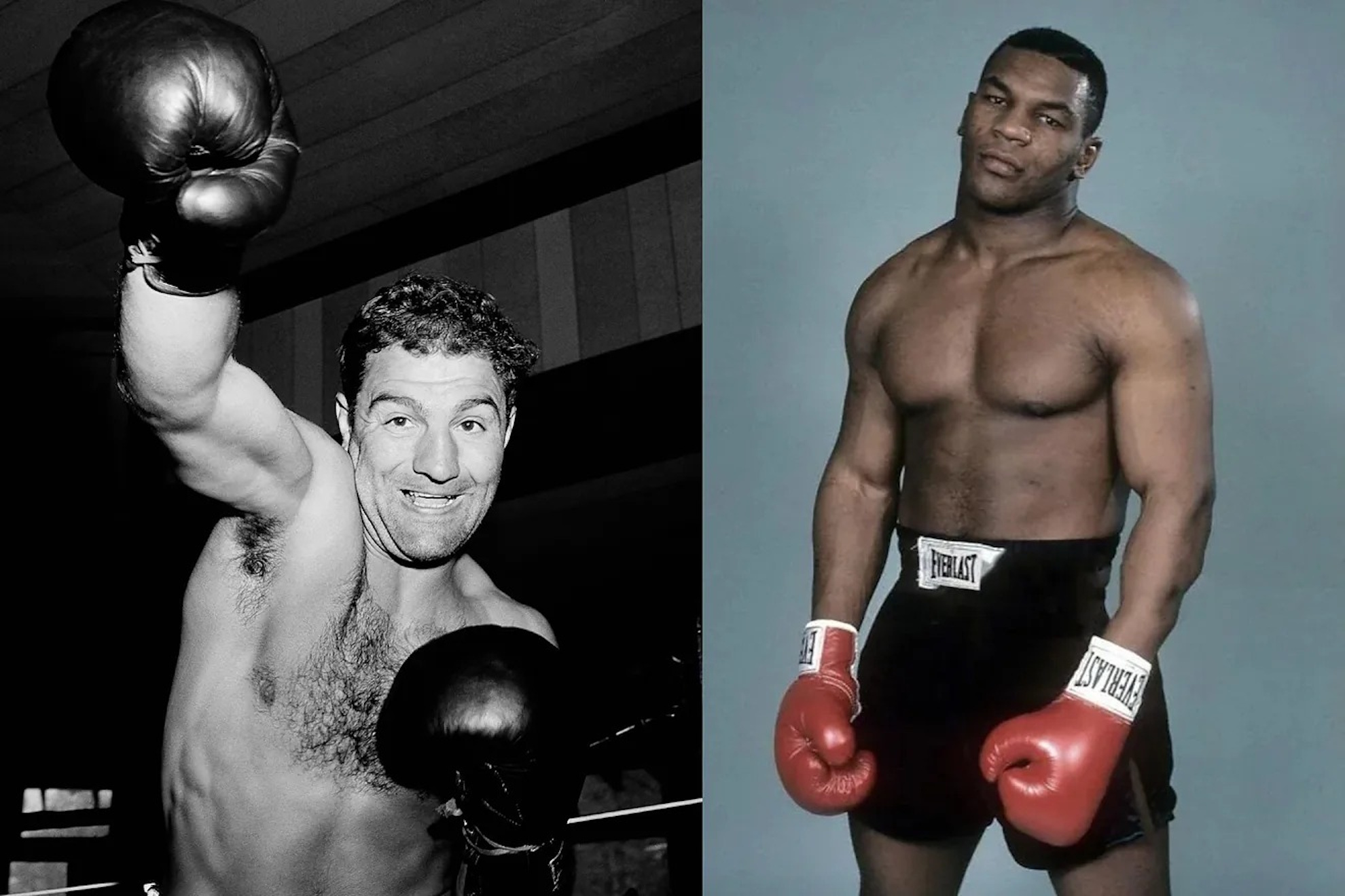 Rocky Marciano and Mike Tyson are two of the most recognized heavyweight champions of all time.