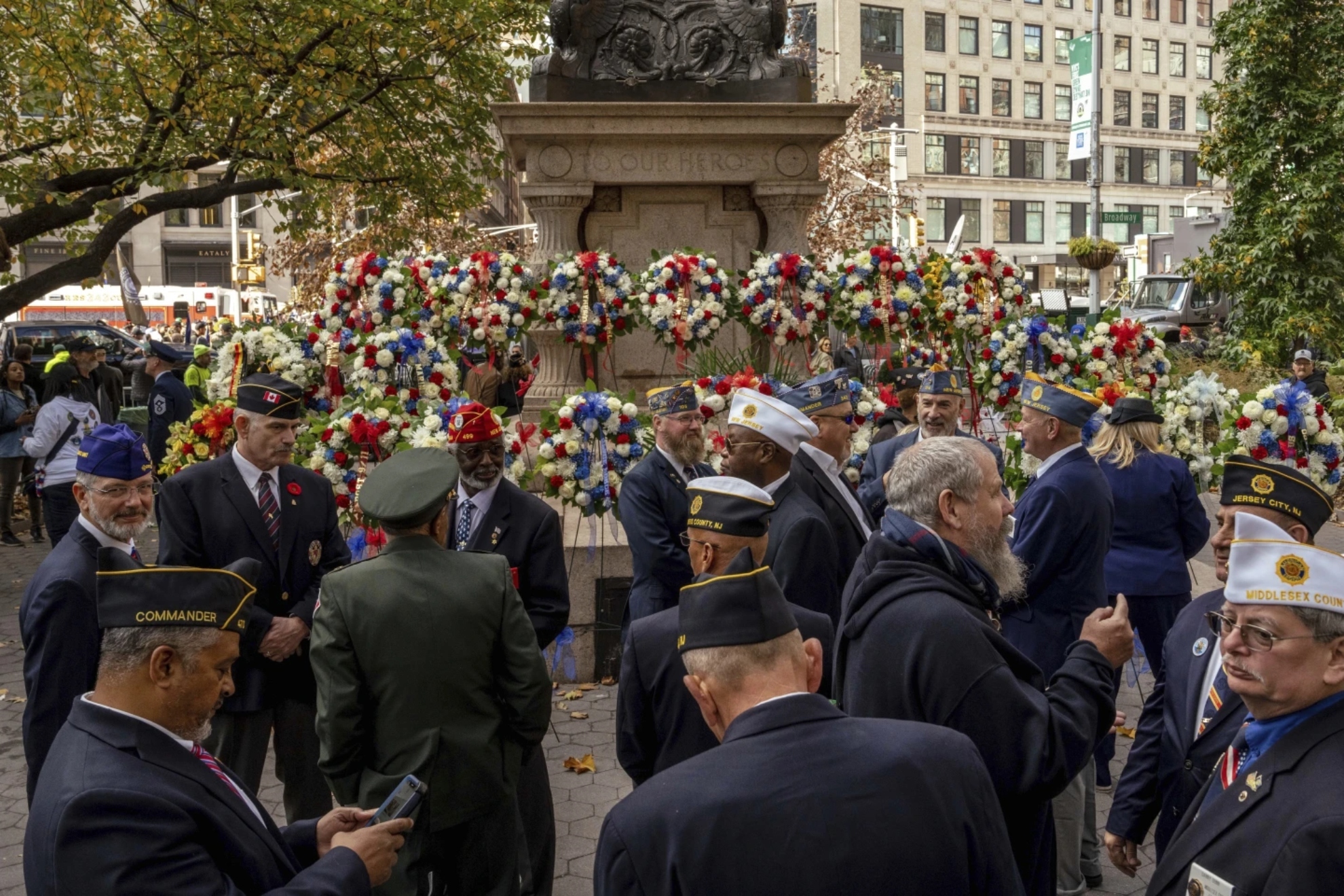 US celebrates Veterans Day