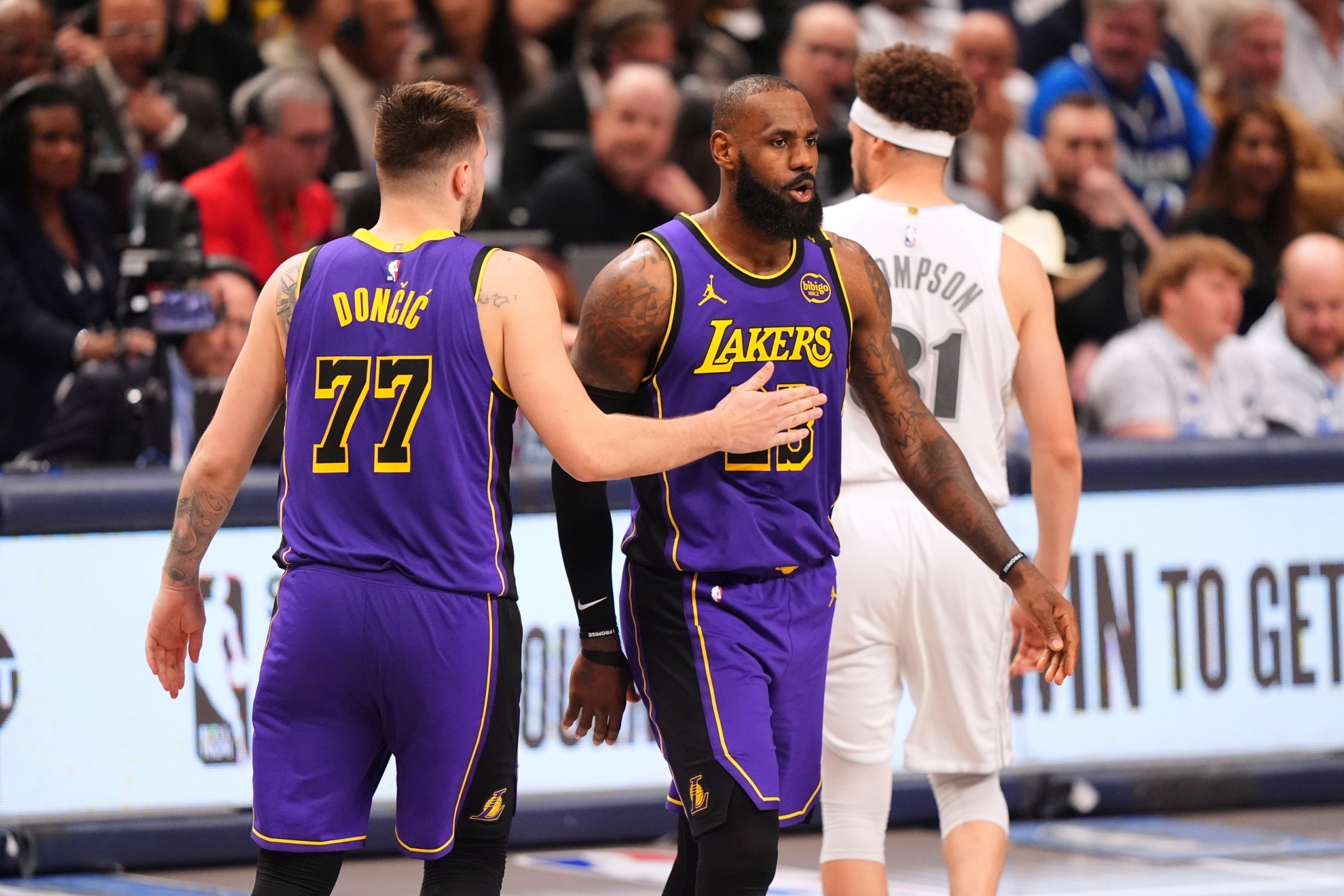 LeBron James hits only one emoji to describe this Luka Doncic moment ...