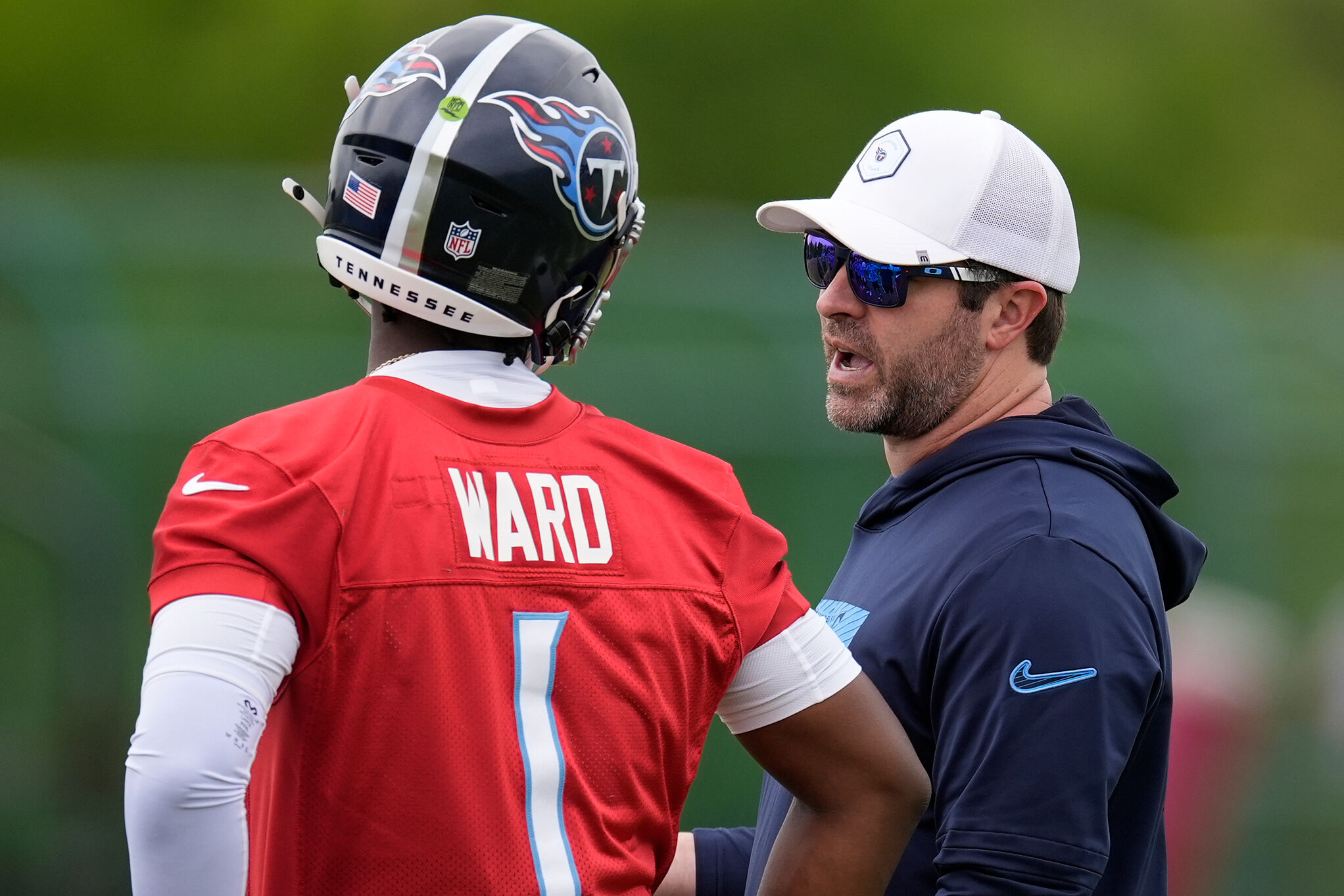 Cam Ward finds himself in a Shedeur Sanders style uncertainty over his ...