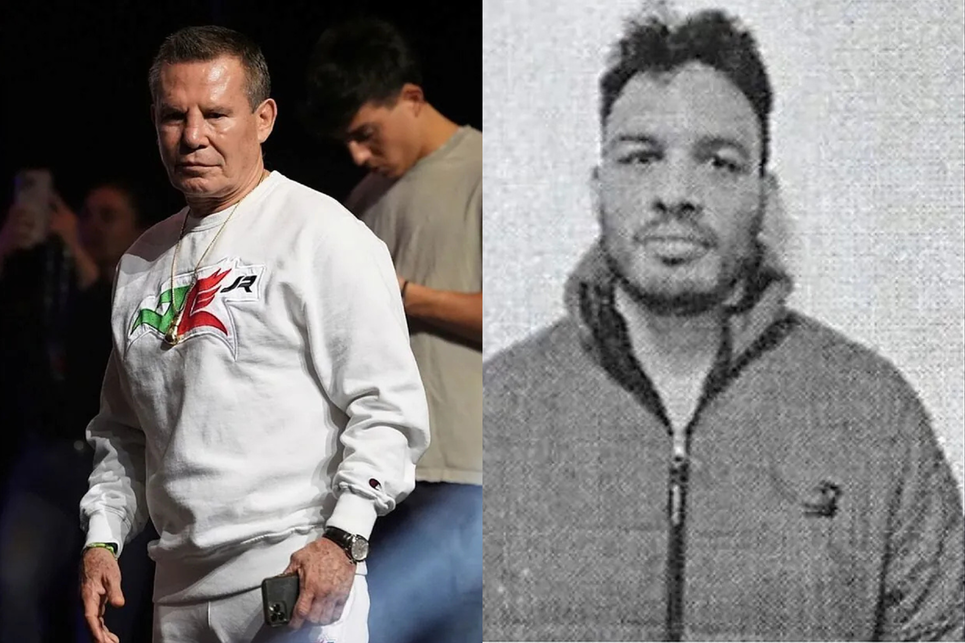 Julio César Chávez, father and son.