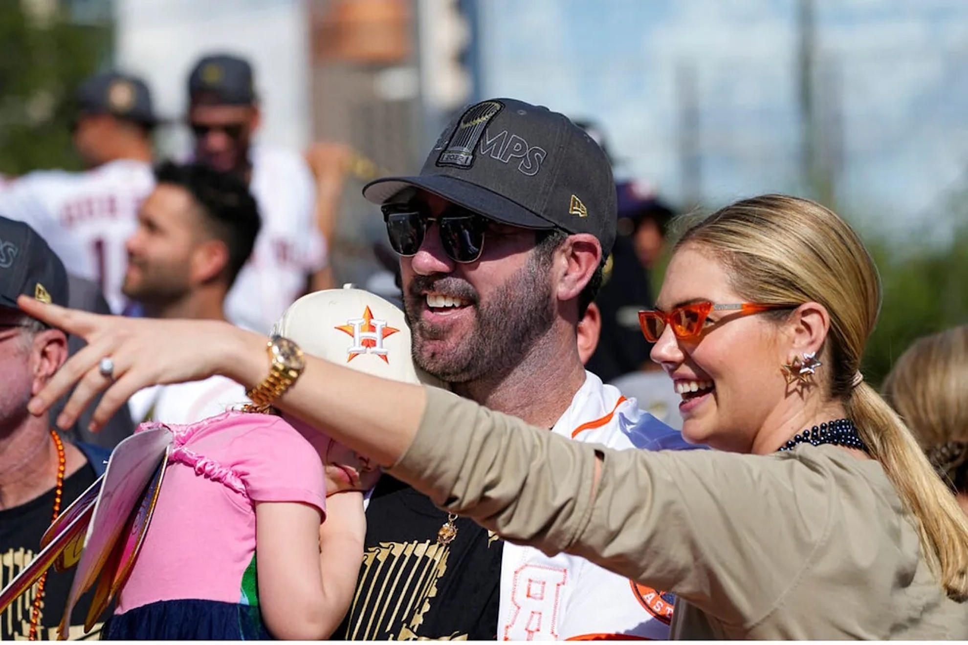 Justin Verlander and Kate Upton.