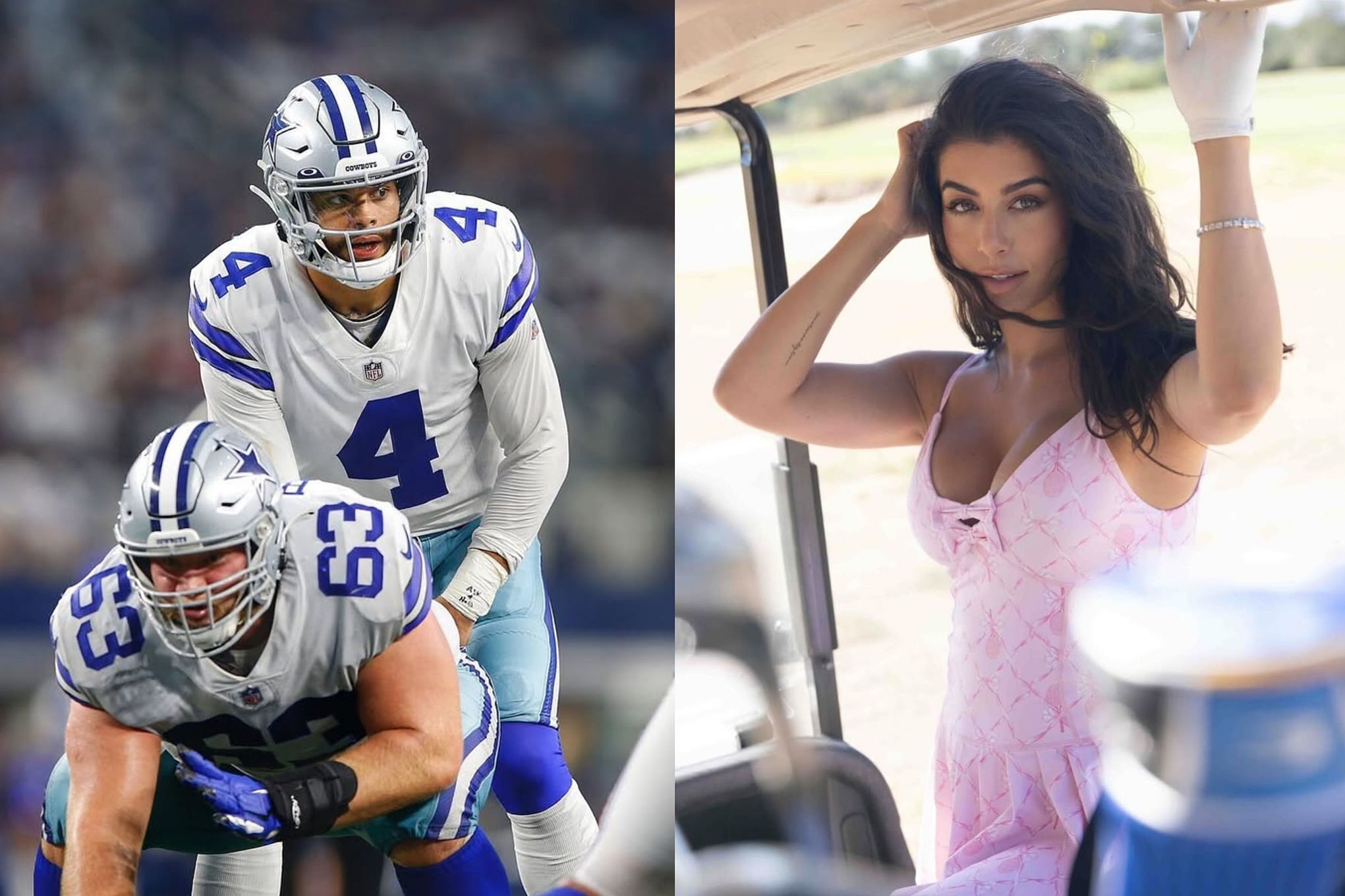 Dak Prescott and Sarah Jane