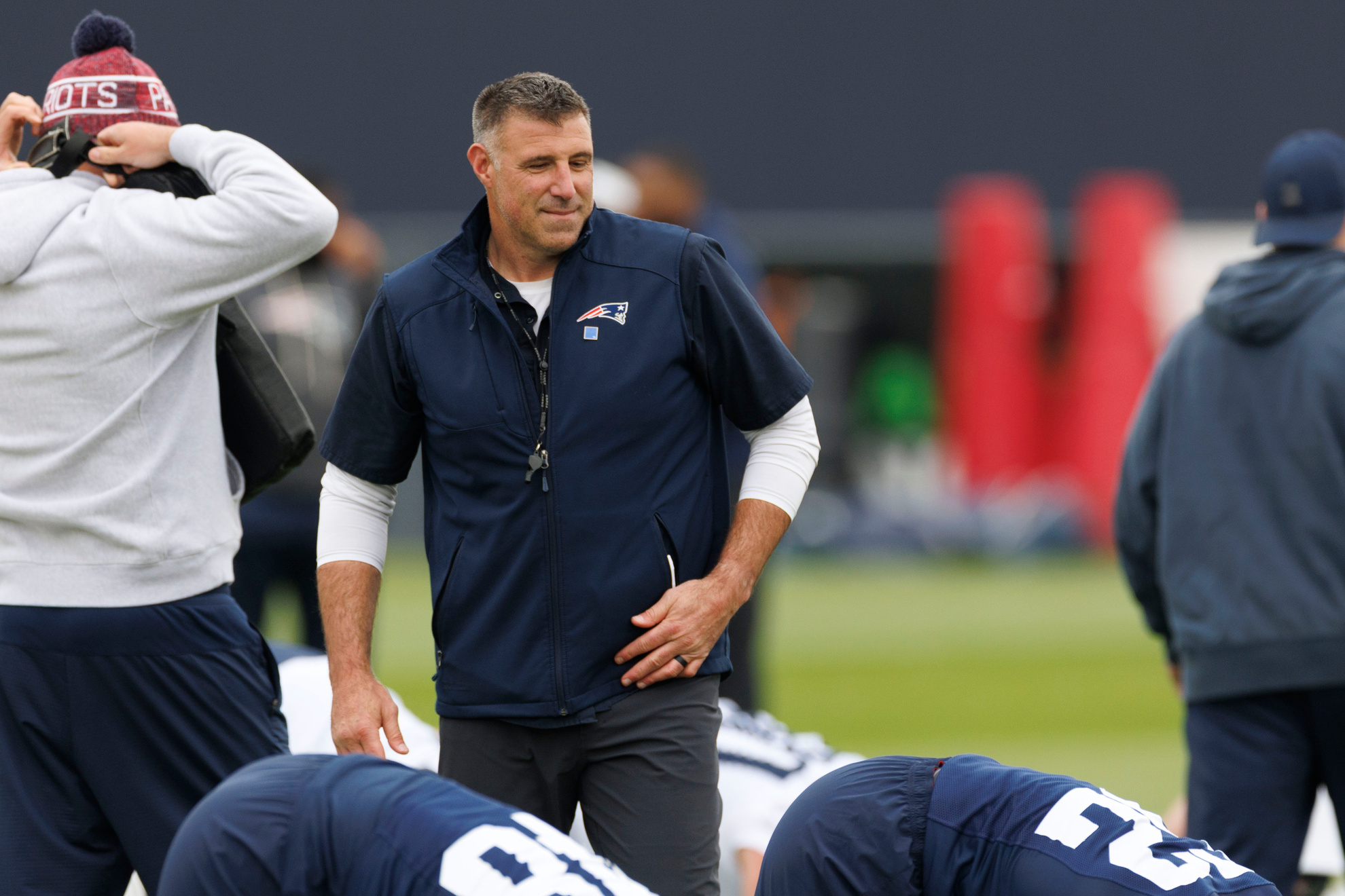 New England Patriots head coach Mike Vrabel