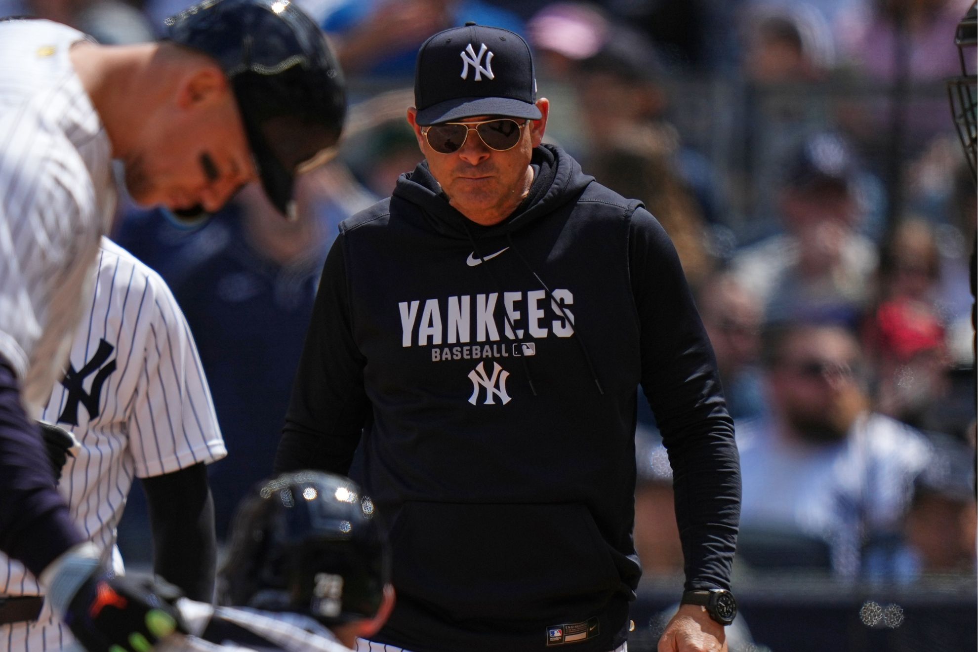 New York Yankees manager Aaron Boone.