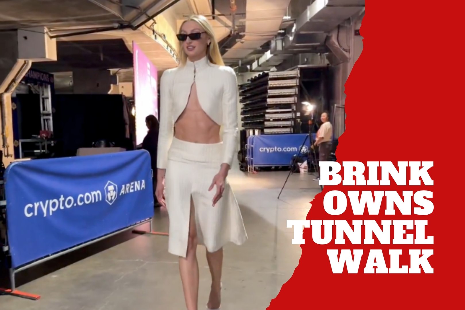 Cameron Brink went viral after arriving to the LA Sparks game in a stylish all white outfit. Fans online praised her confidence and runway-like tunnel walk before tipoff. Many believe Brink is entering a major breakout season in the WNBA.