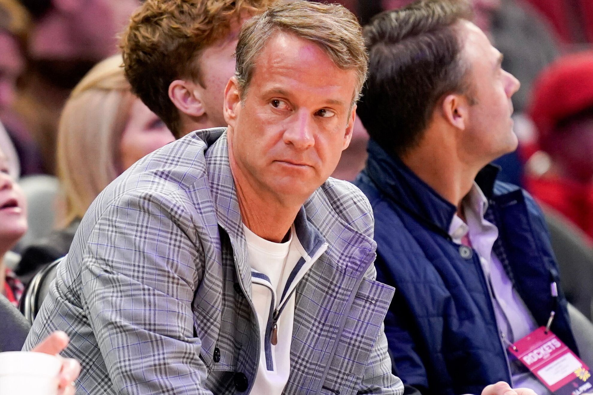 LSU football head coach Lane Kiffin.
