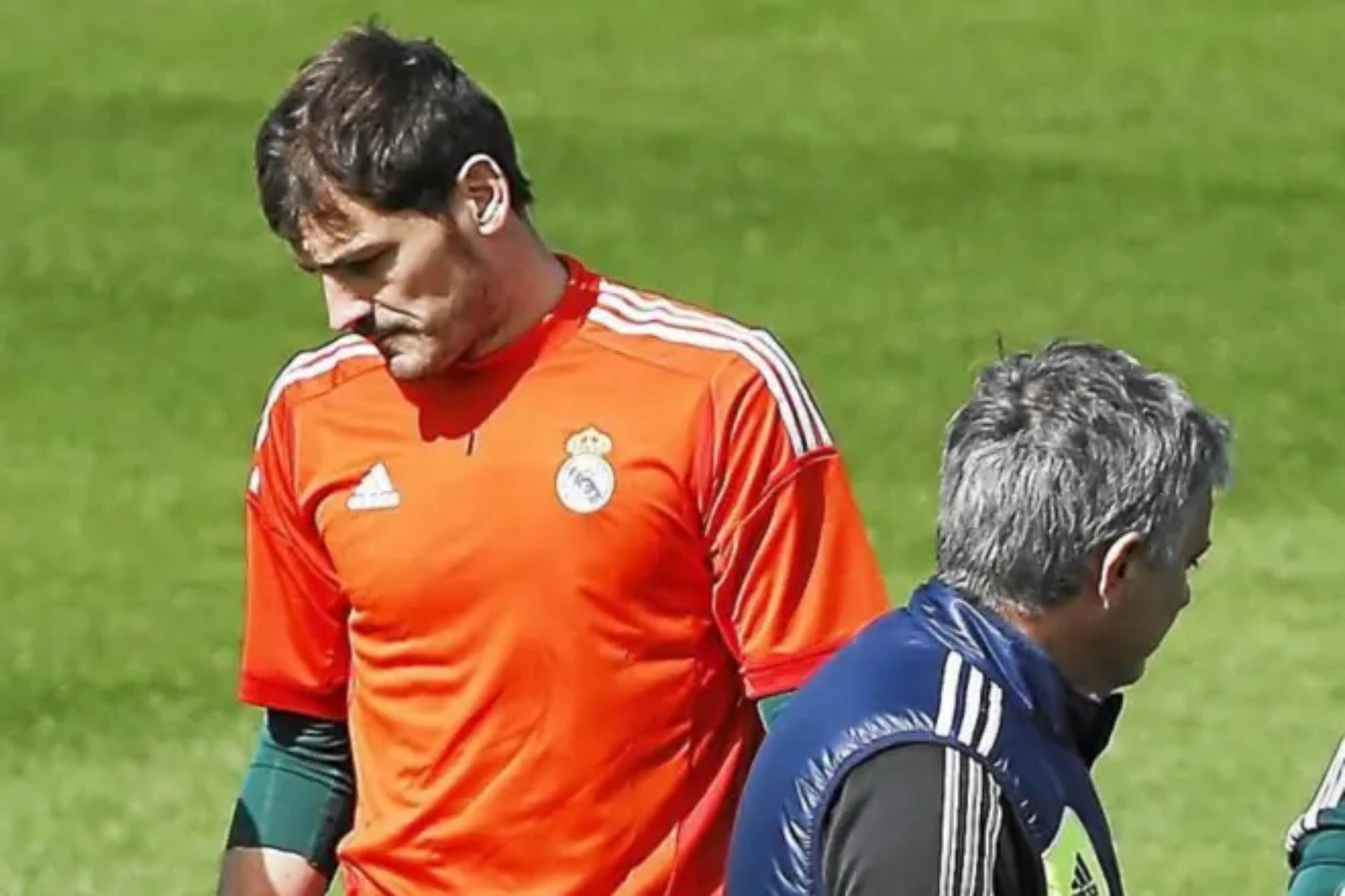 Iker Casillas and Jose Mourinho