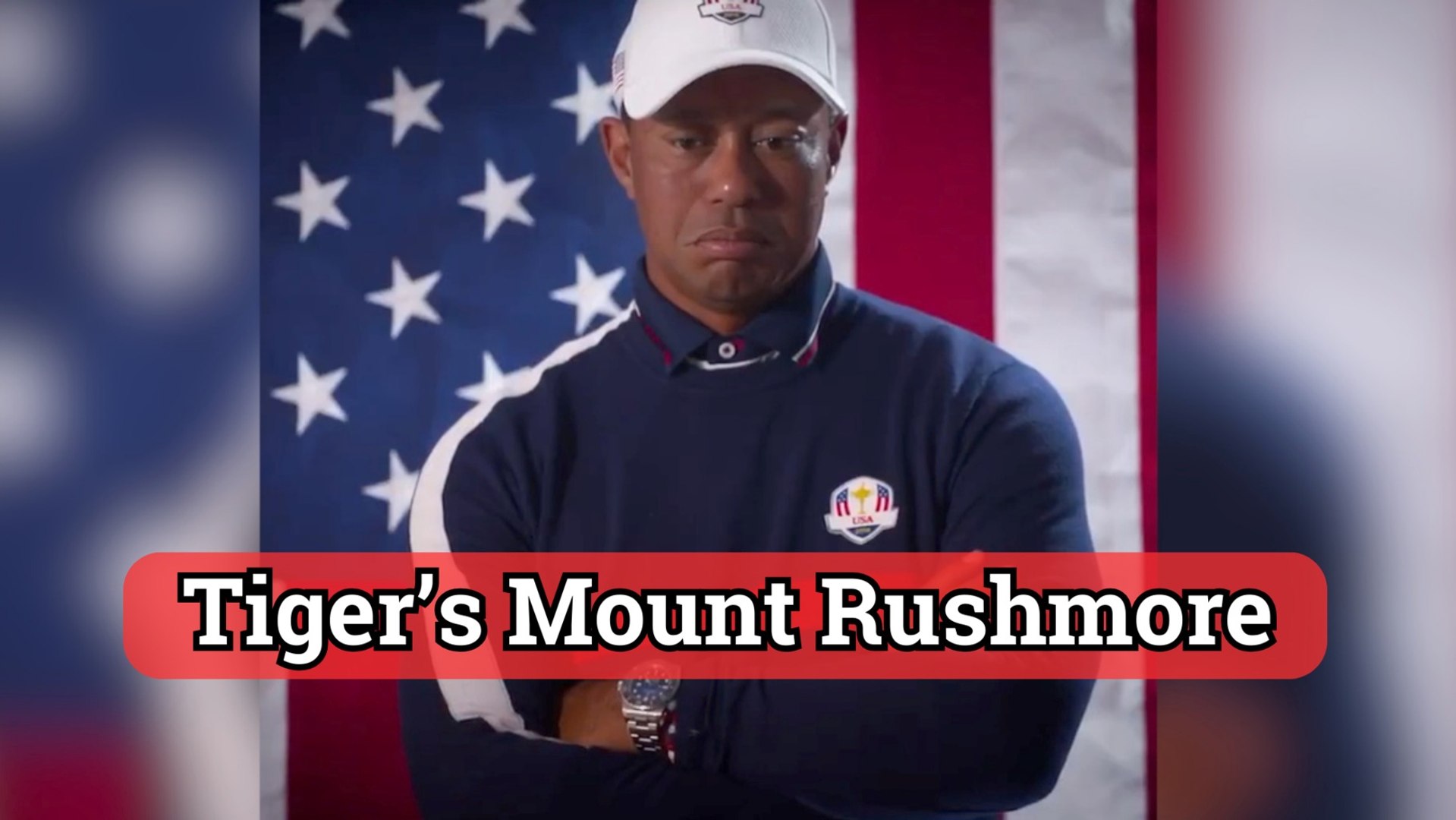 Tiger Woods debates the last name on his Mount Rushmore of golf