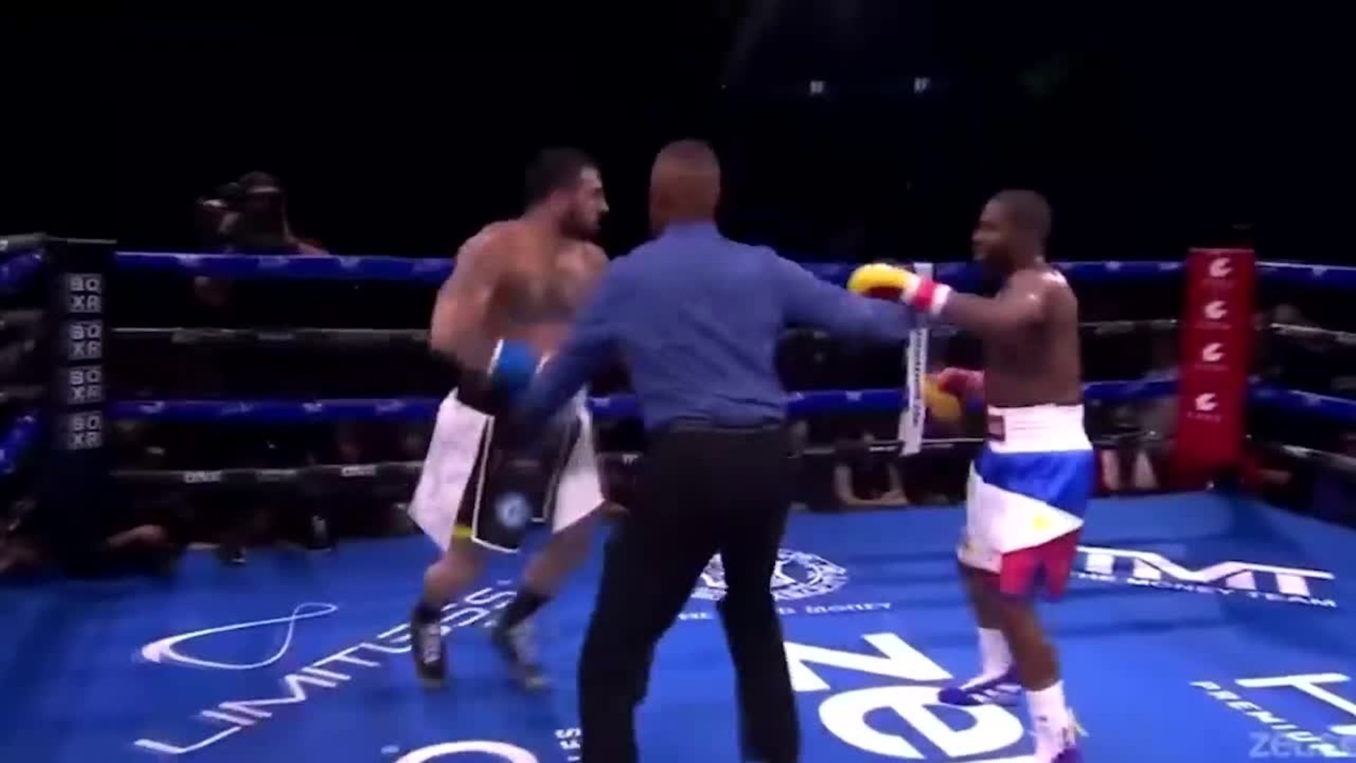 Floyd Mayweather vs John Gotti III ended in a monster battle