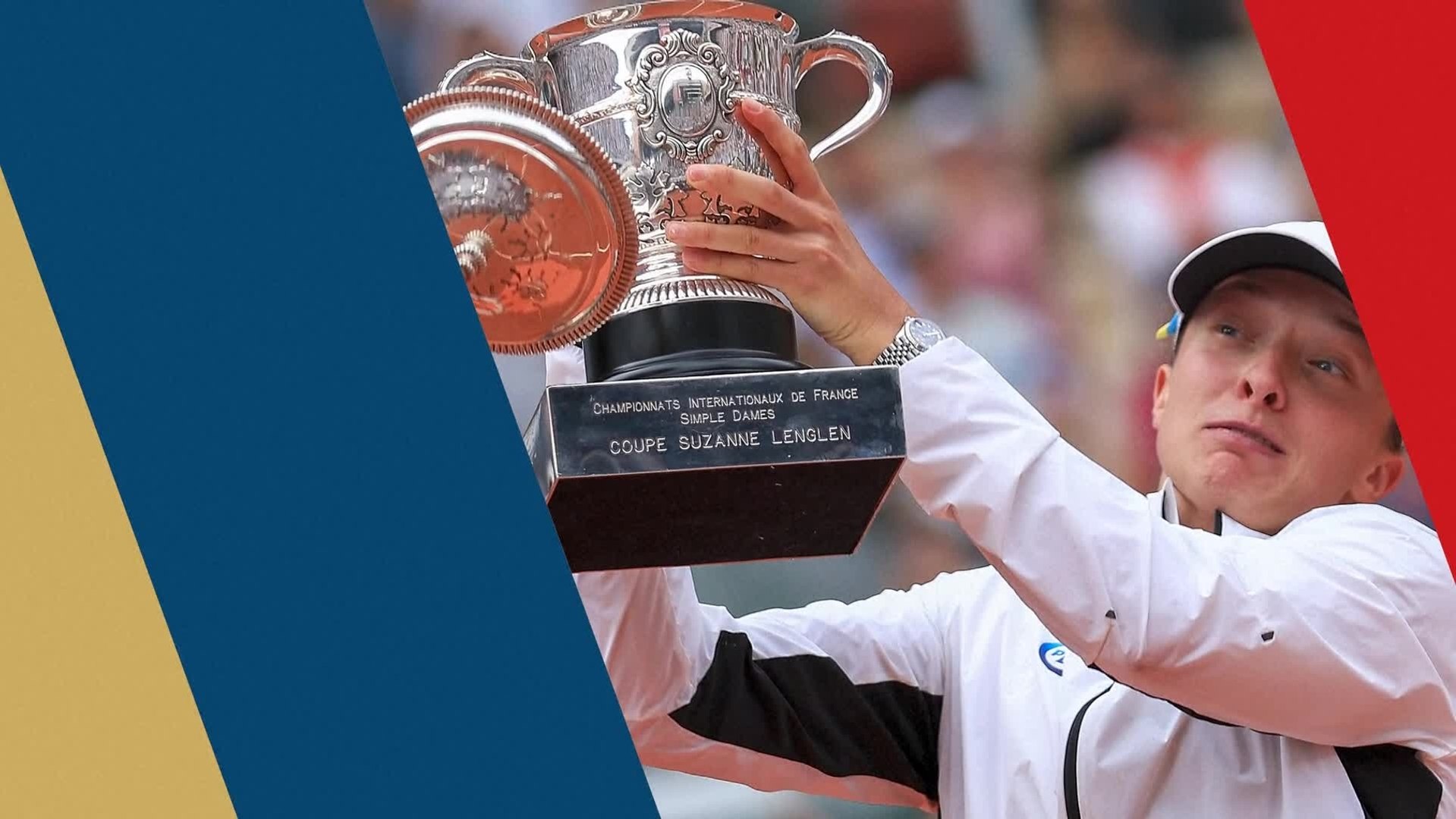 Swiatek drops trophy lid as she clinches third French Open title after 'rollercoaster' final