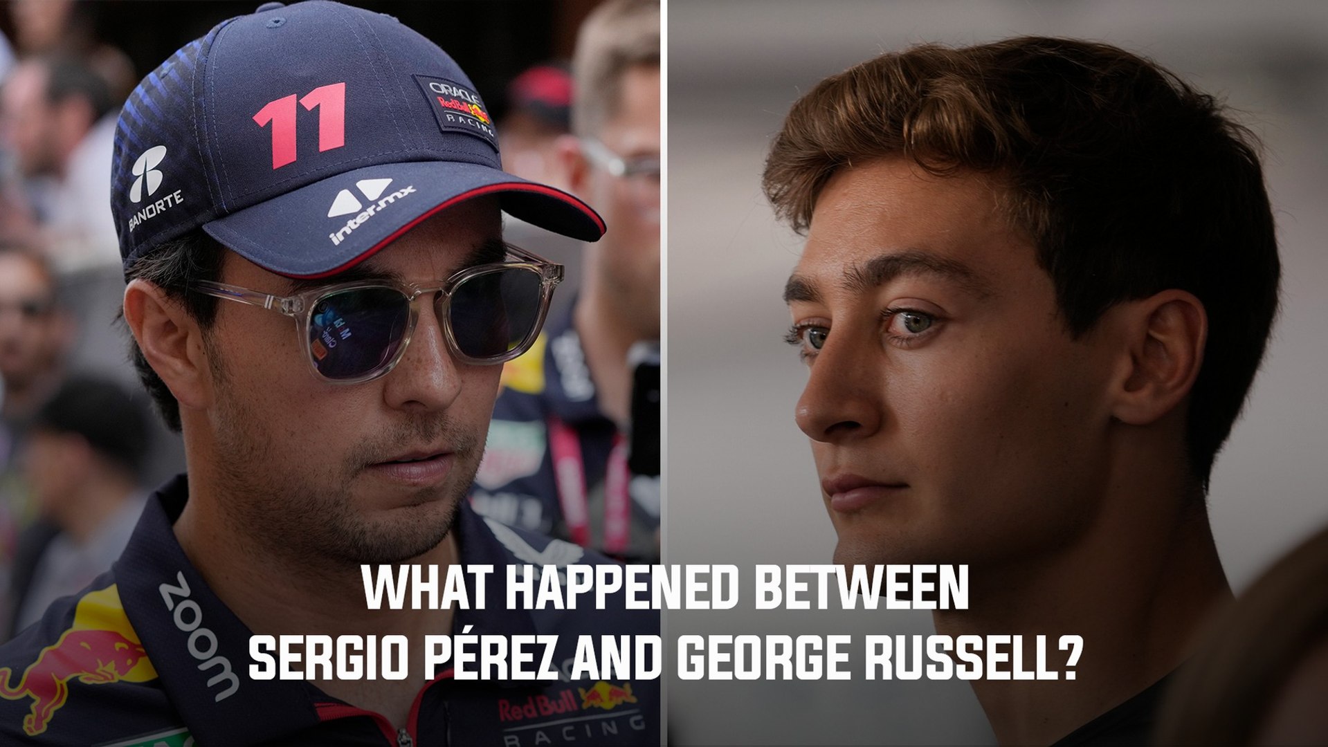 Video  Dispute between George Russell and Sergio Perez?
