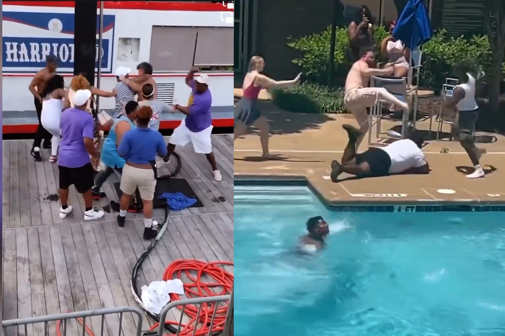 Riverboat brawl: Video of a parody of the incident goes viral