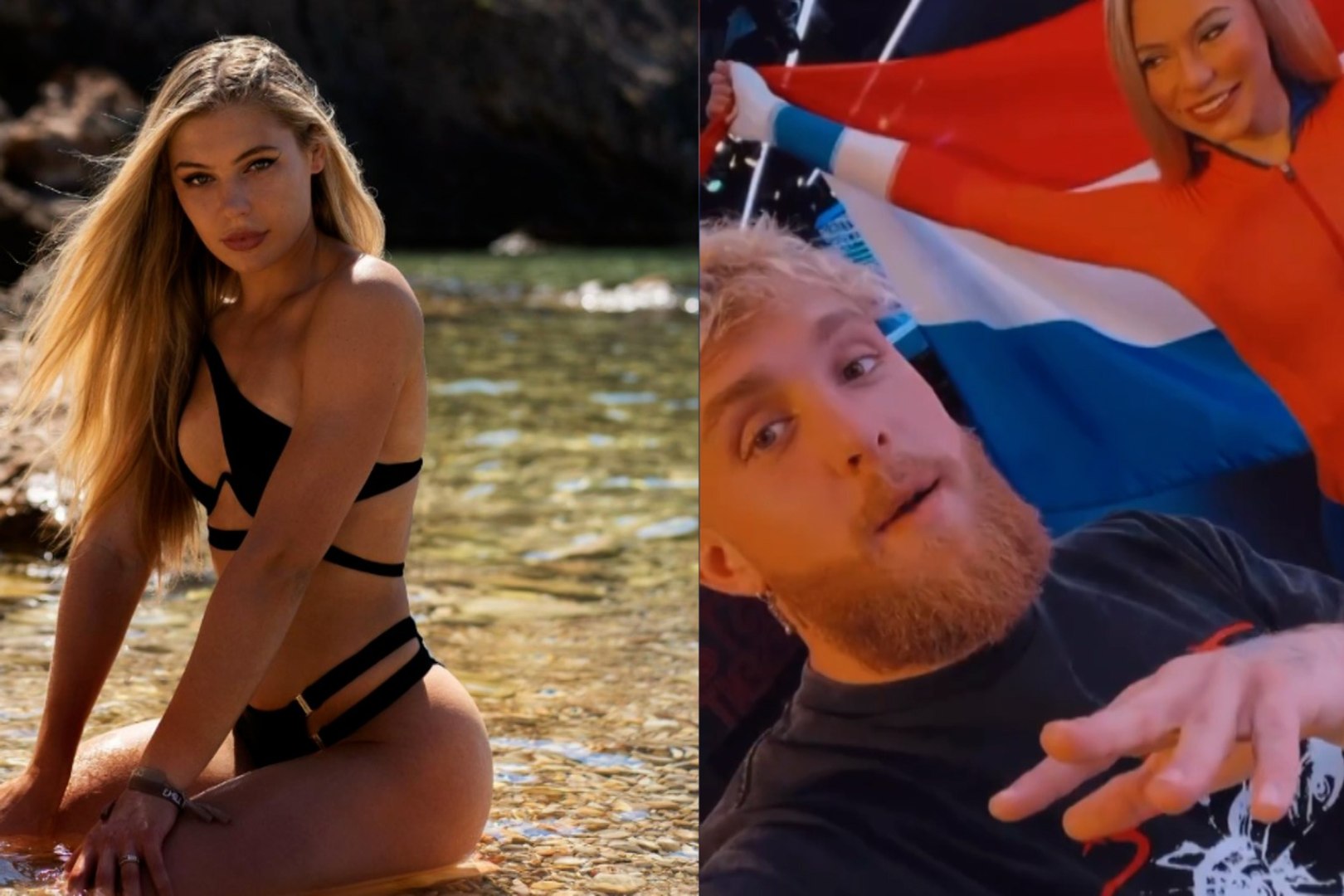 Jutta Leerdam gets mad at Jake Paul after naughty bum slap in wax museum