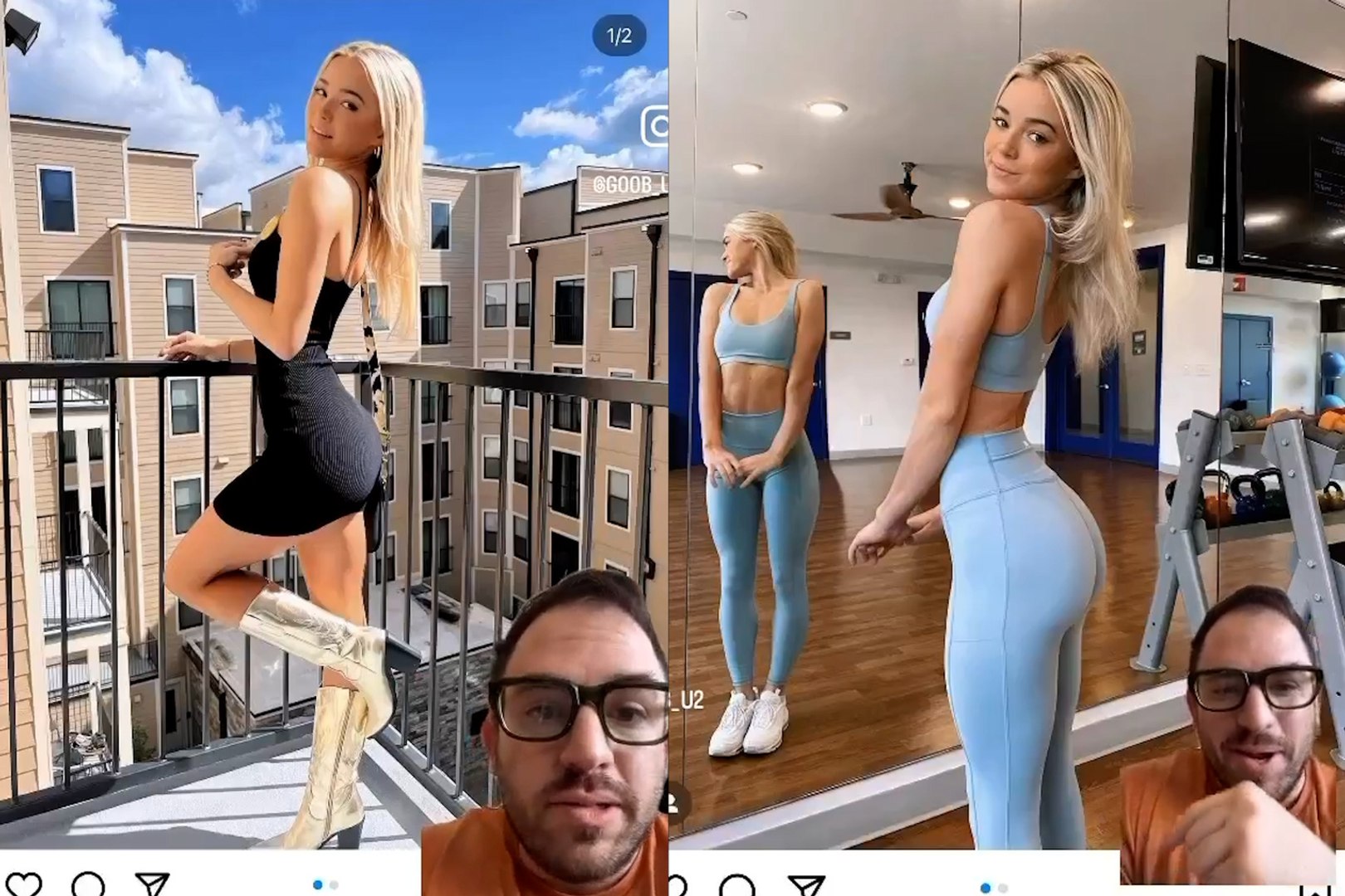 Olivia Dunne draws criticism for alleged extreme Photoshop manipulation on her Instagram images