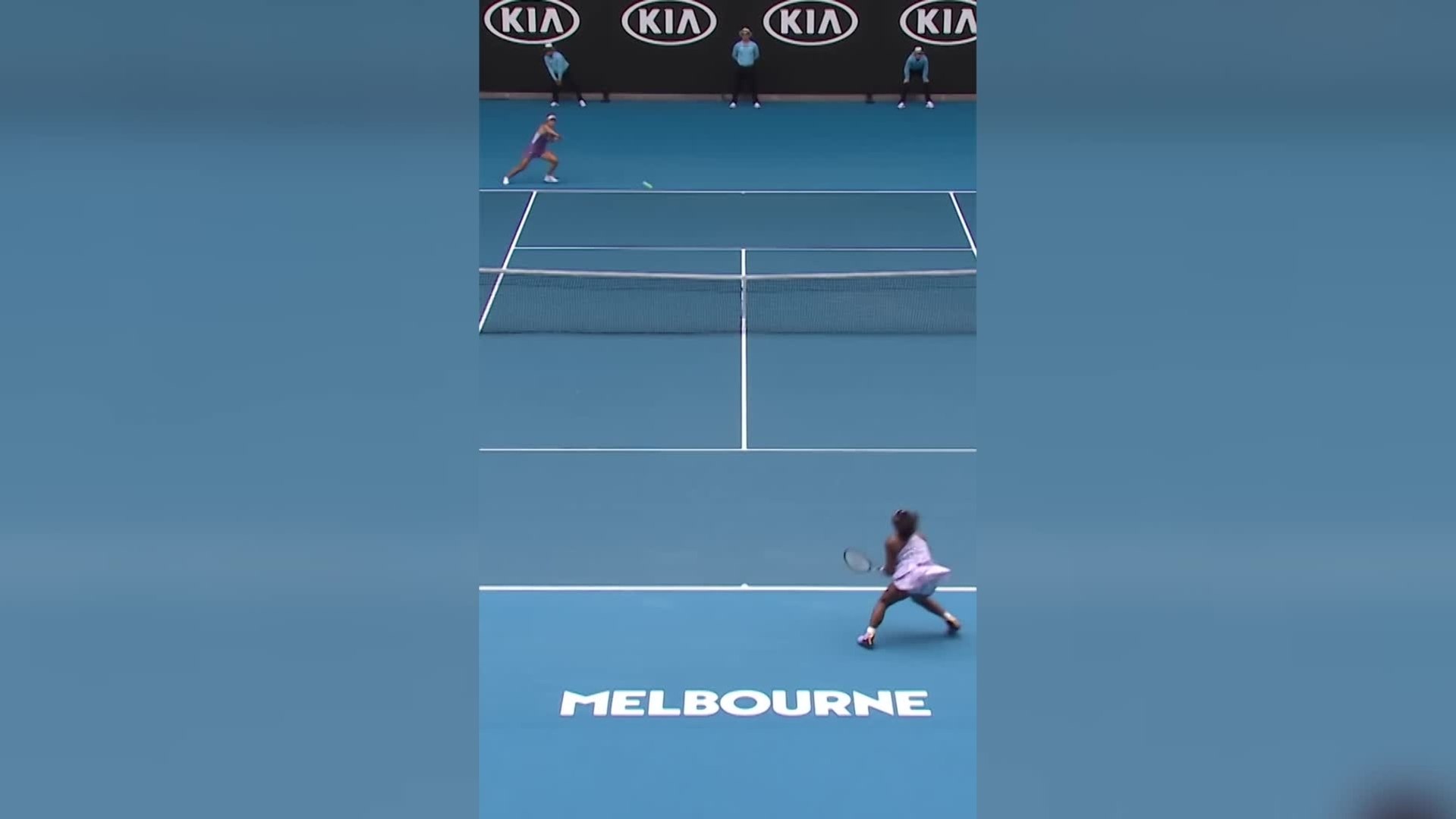 Serena Williams wins MARATHON point!