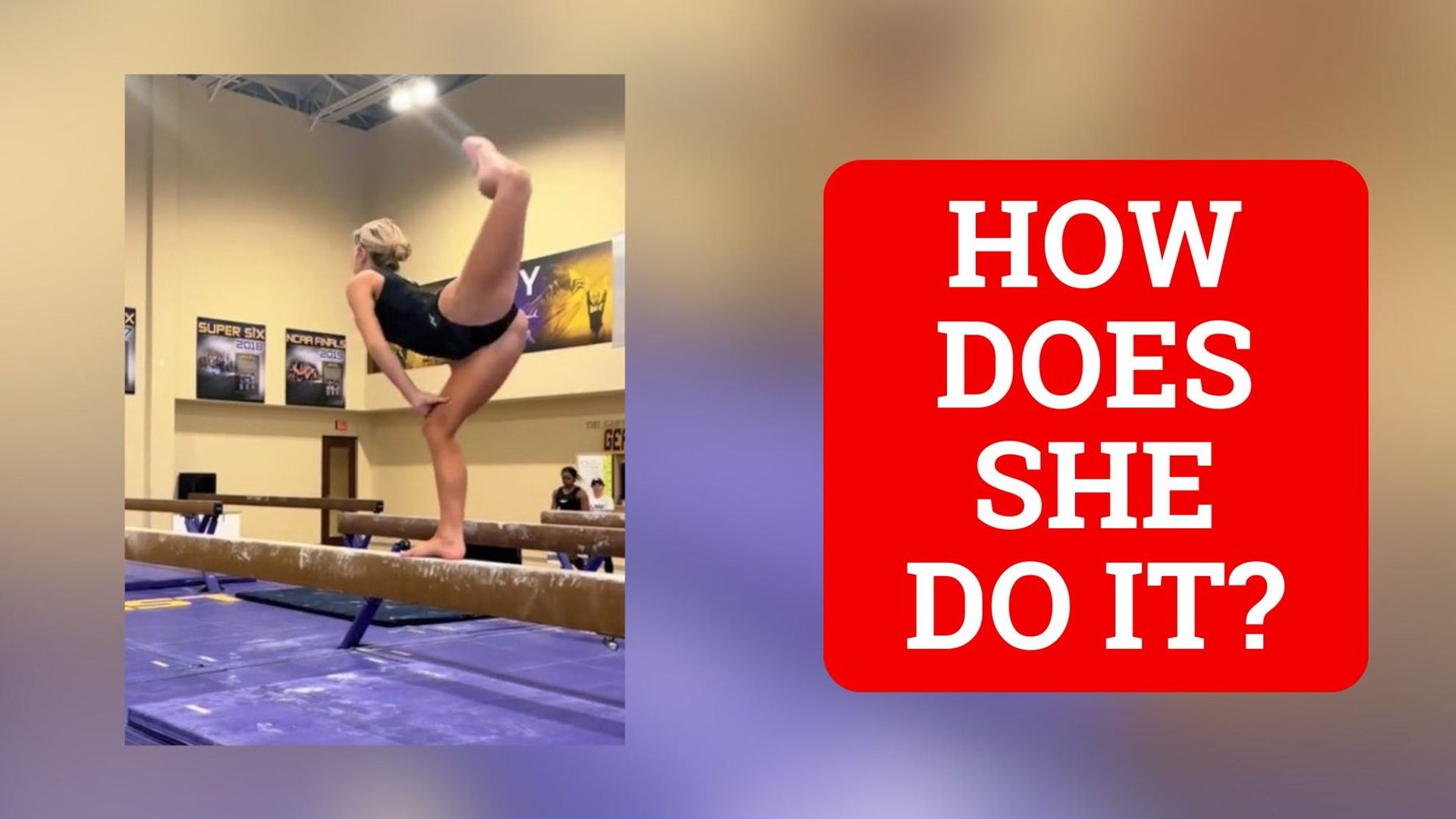 Olivia Dunne teases TikTok with her amazing flexibility