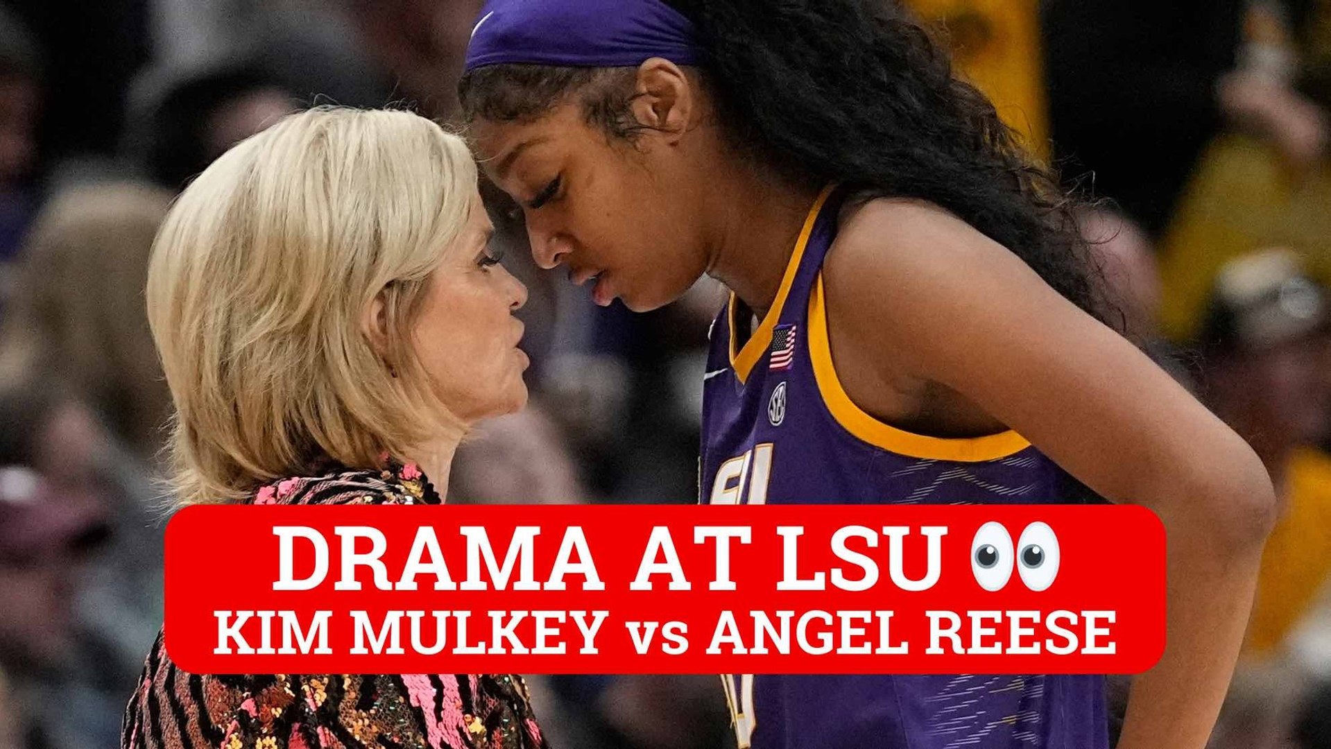 Kim Mulkey stokes rumors about why Angel Reese isn't playing for LSU