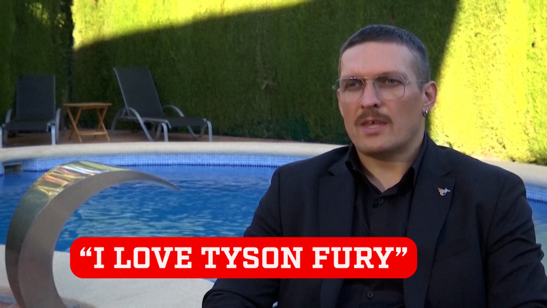Usyk says he "loves Tyson Fury" ahead of 2024 boxing showdown